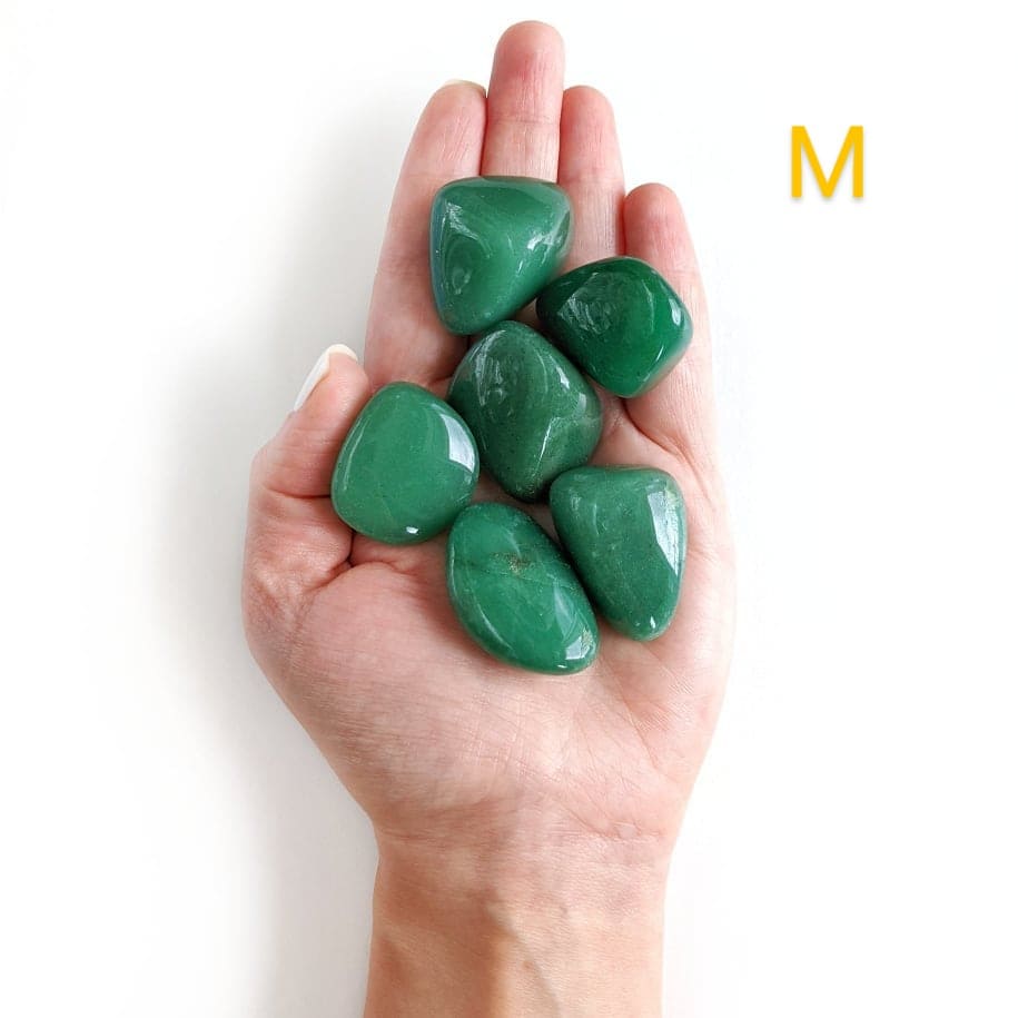 Aventurine verte taille M