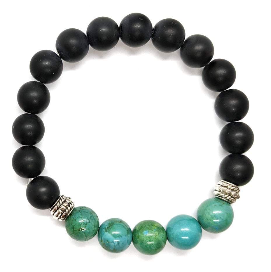 Bracelet homme pierre turquoise