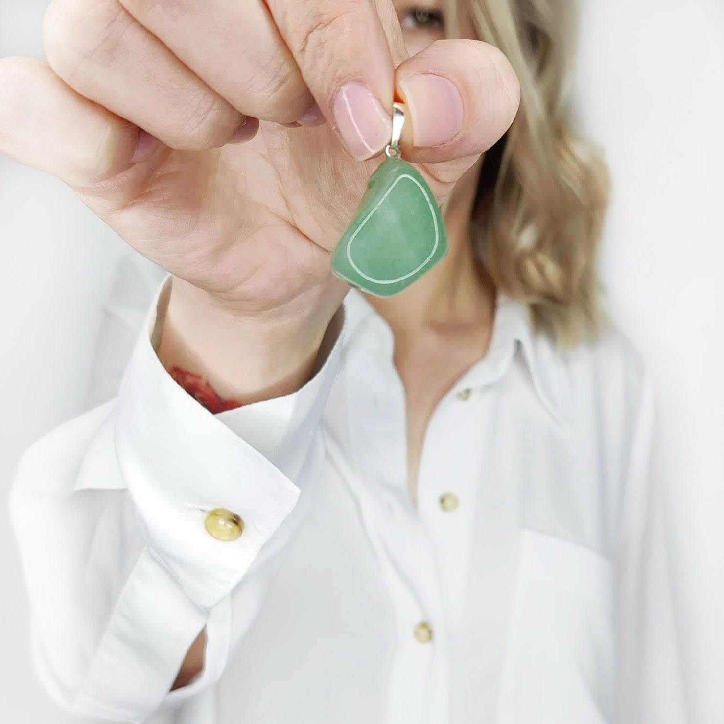 collier pierre aventurine