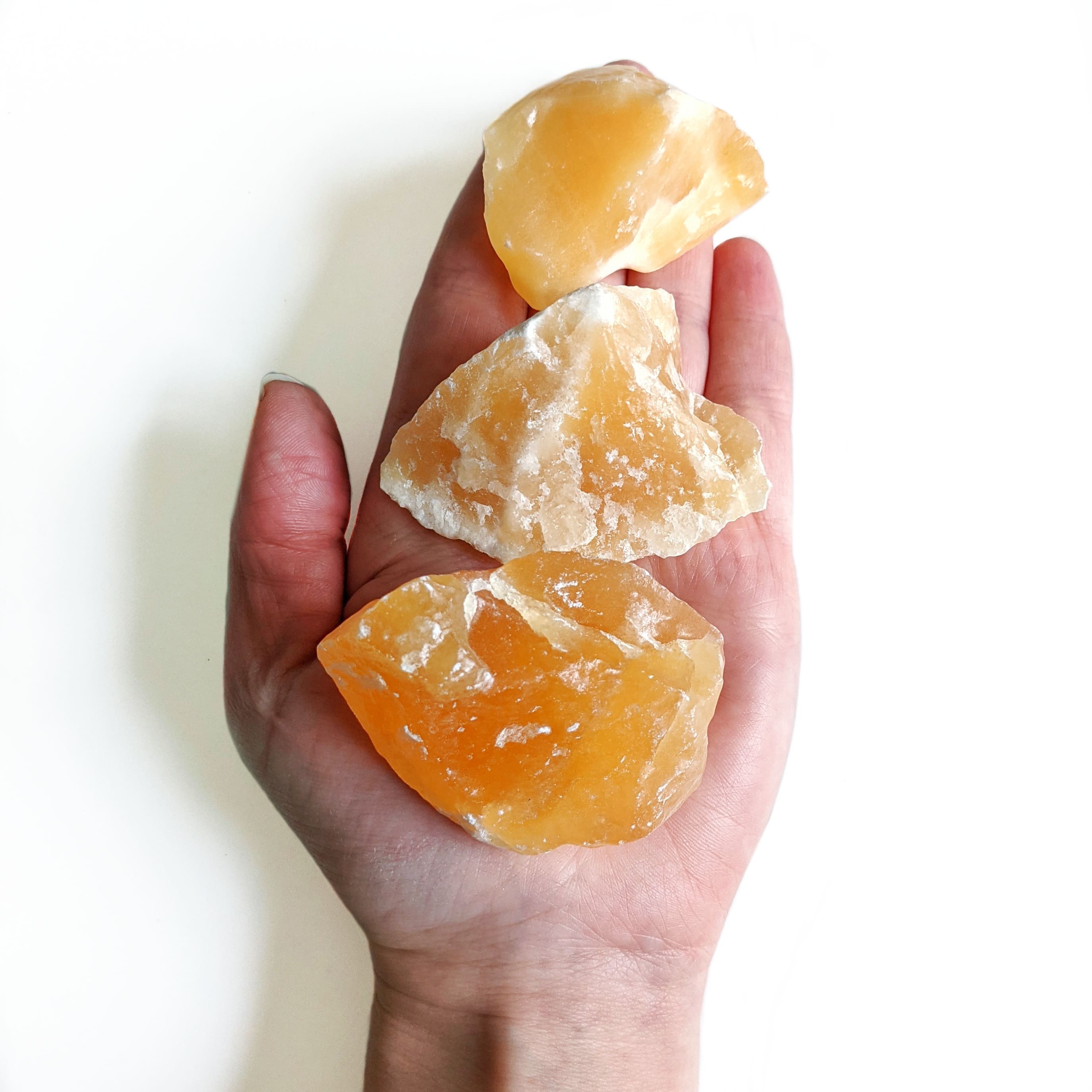 calcite orange lithothérapie