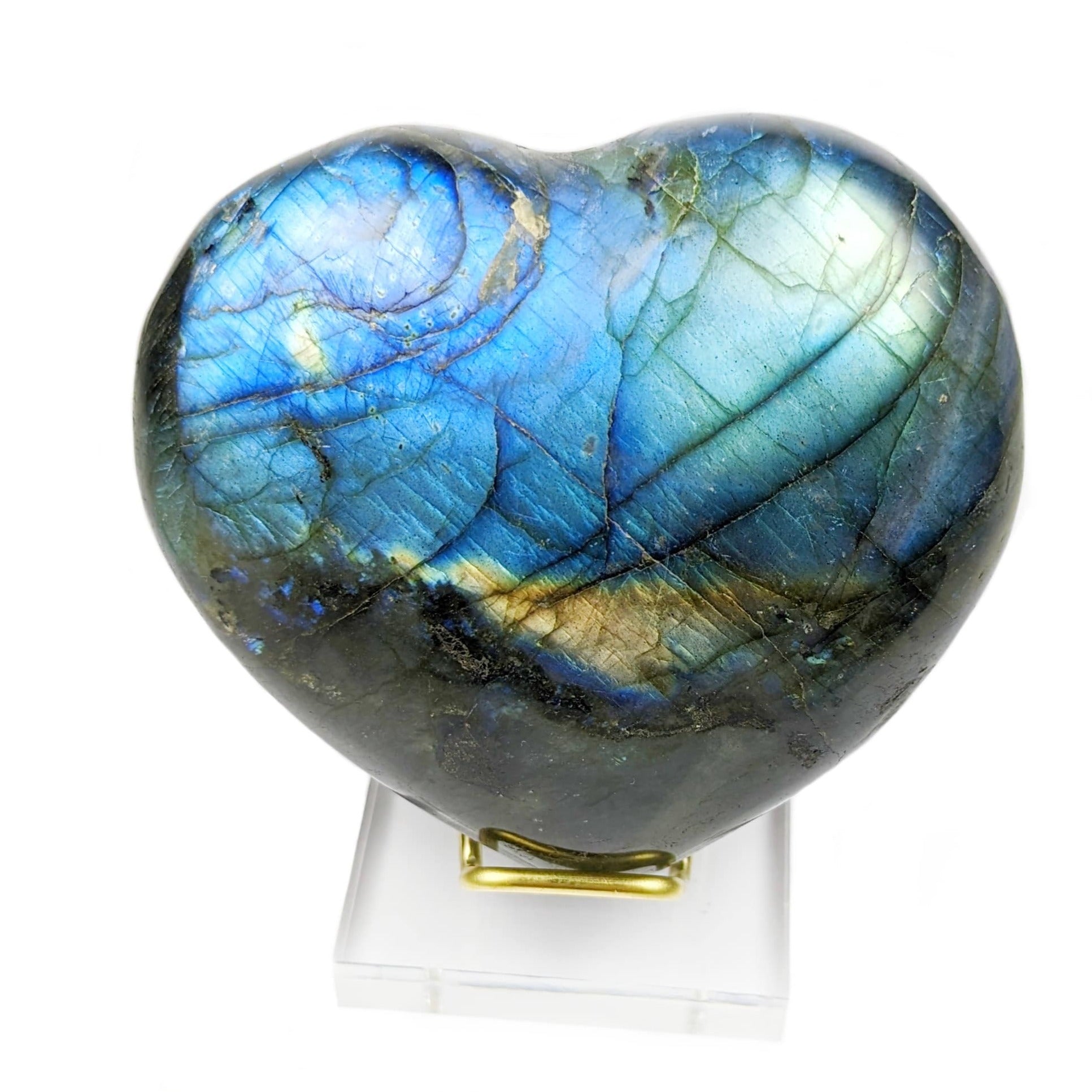 Coeur Labradorite N°65 - Elithos
