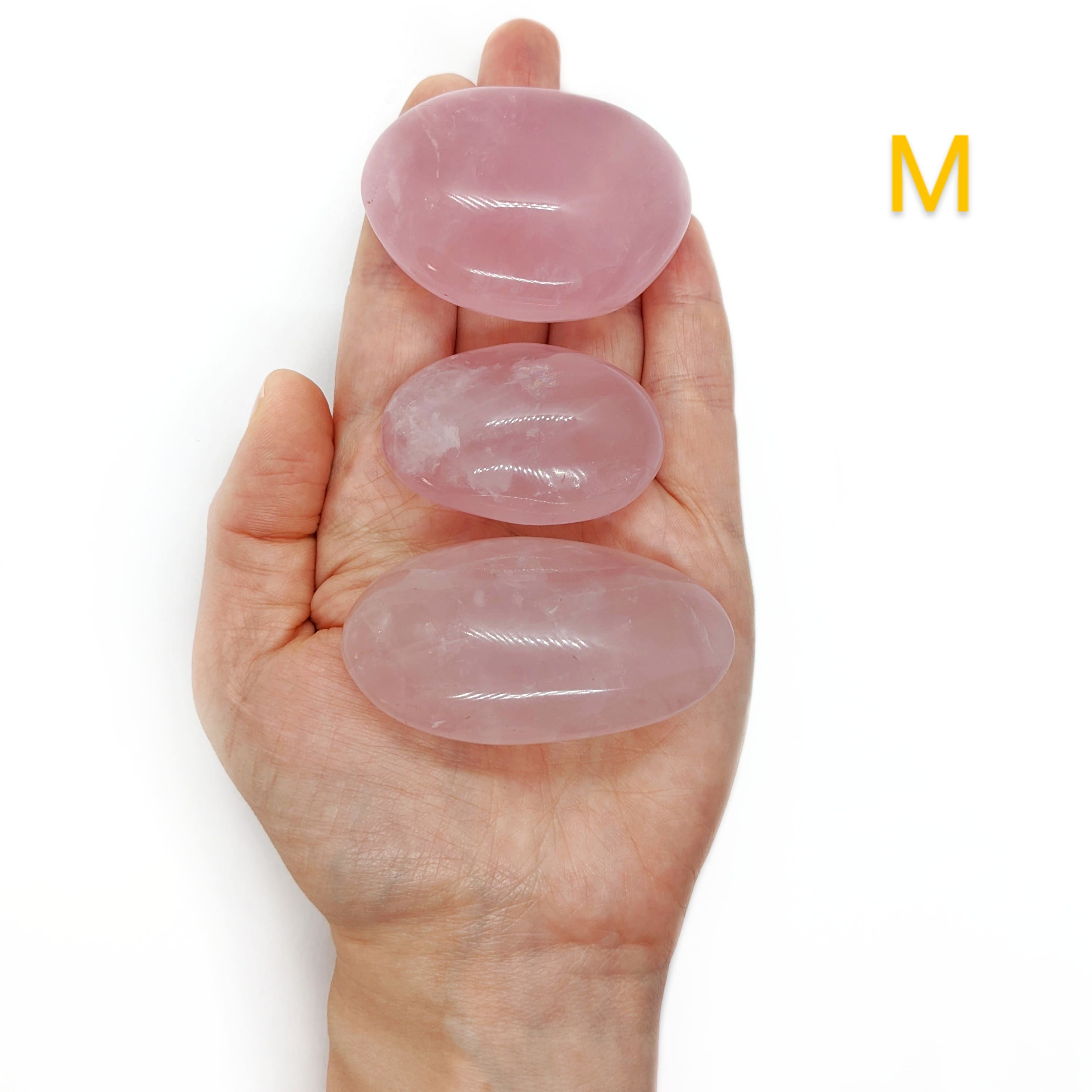 galet de quartz rose naturel lithothérapie