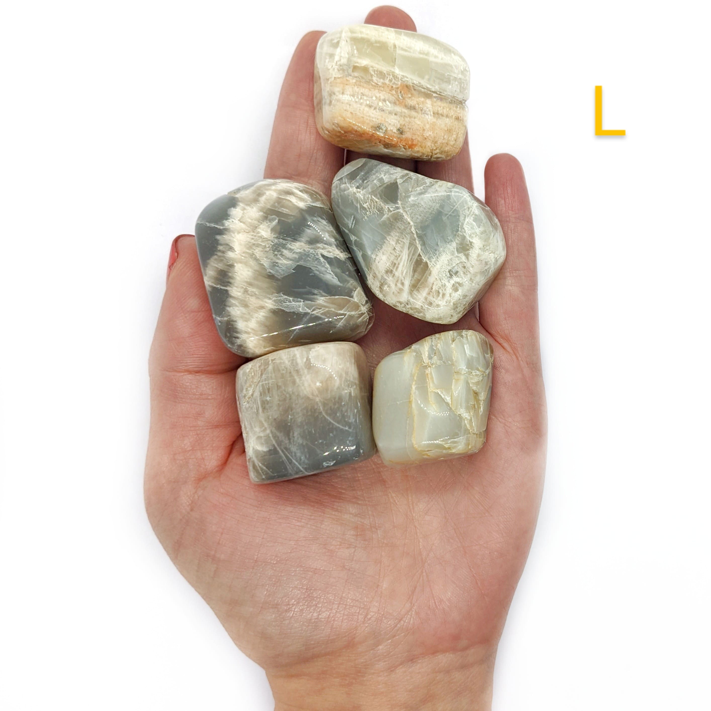 Pierre Roulée Pierre de Lune – Intuition et Équilibre Émotionnel