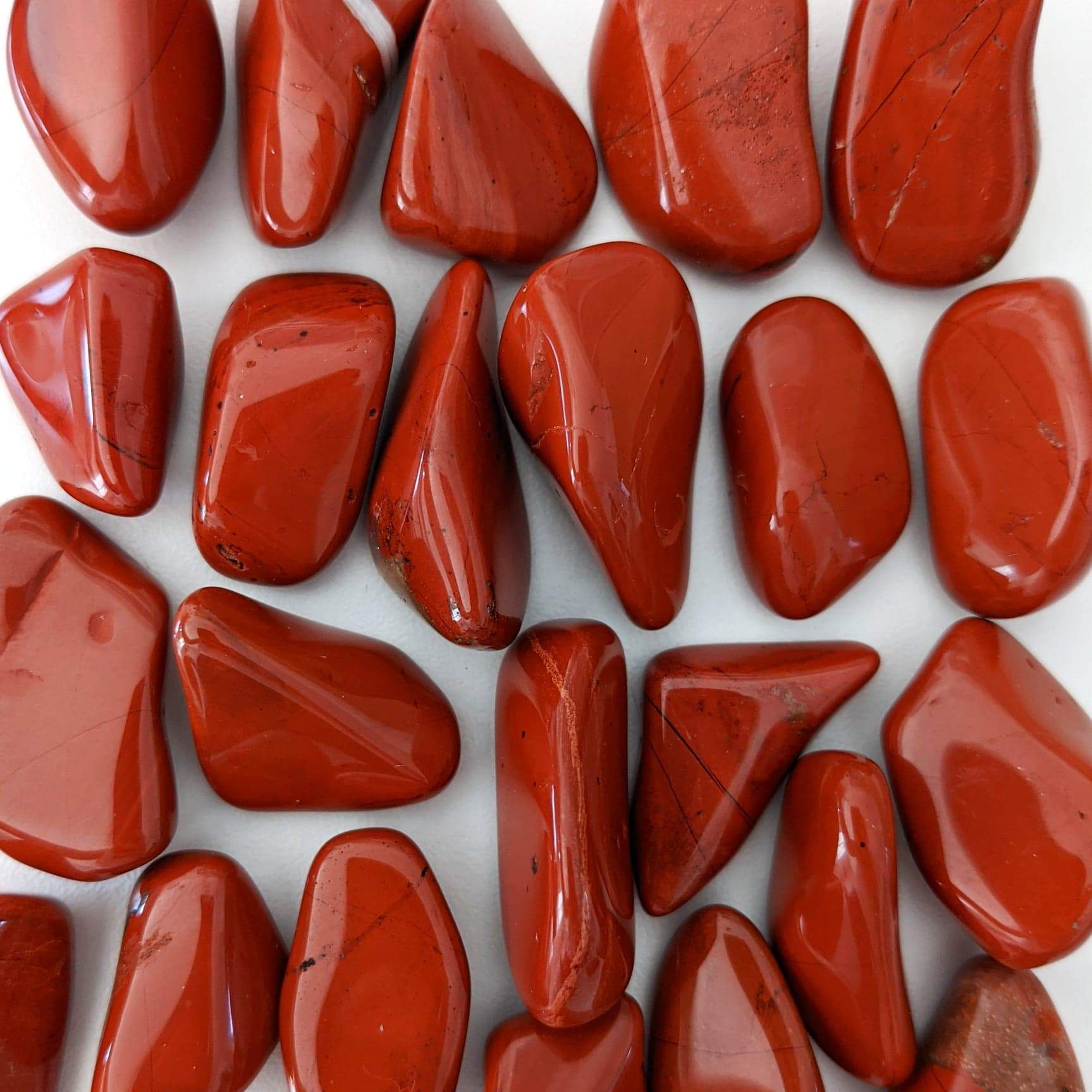 VRAIE PIERRE JASPE ROUGE