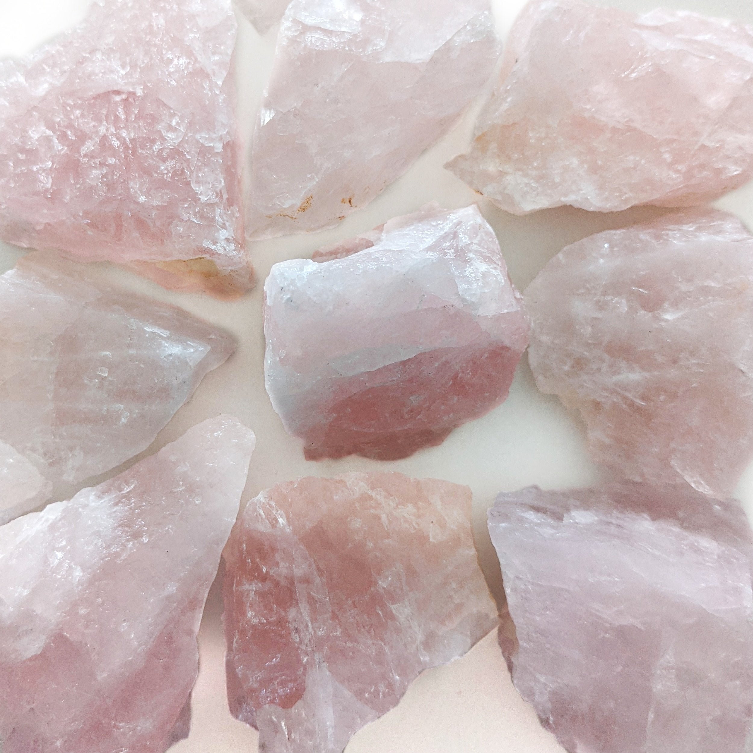 PIERRE BRUTE QUARTZ ROSE