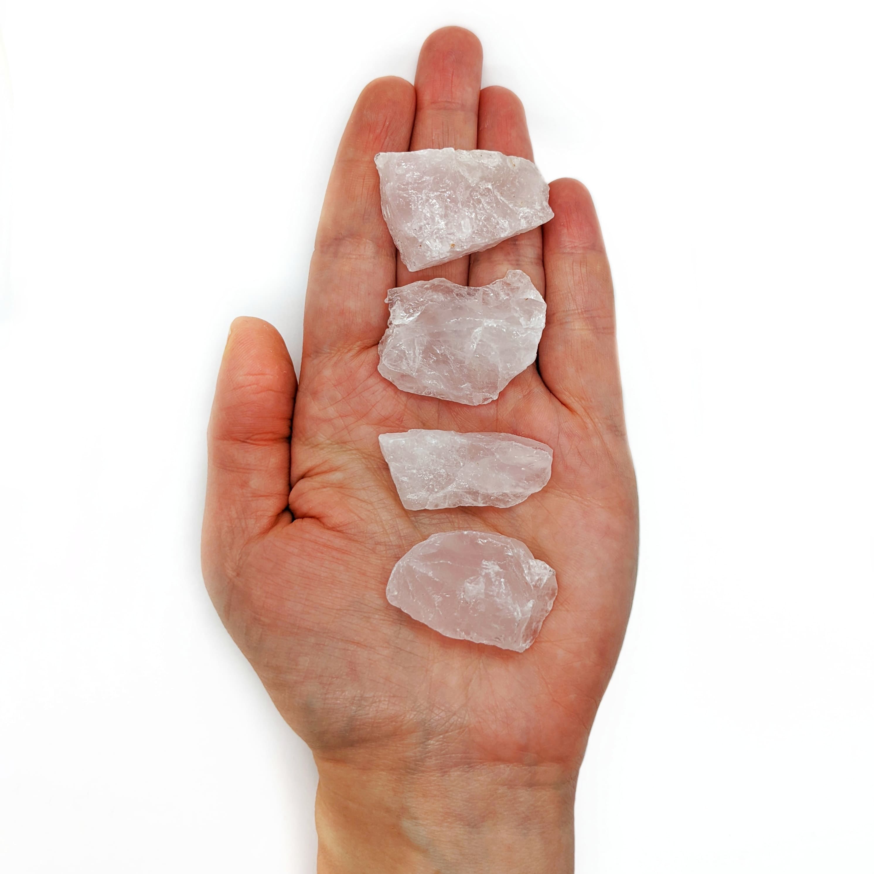 Quartz rose pierre brute