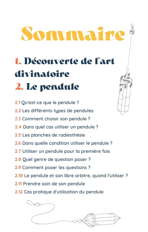 modules de la formation