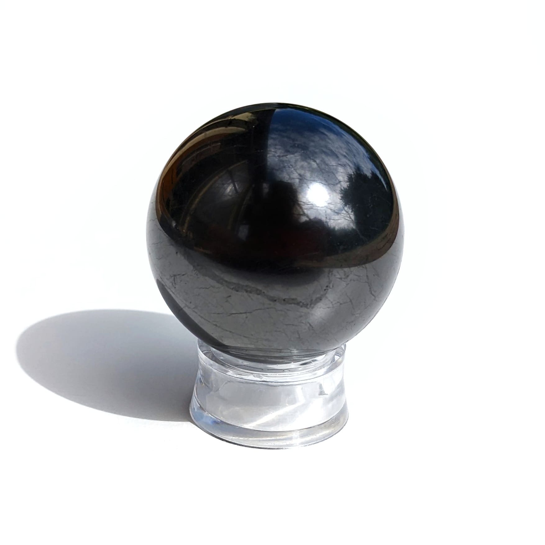 sphère en pierre shungite