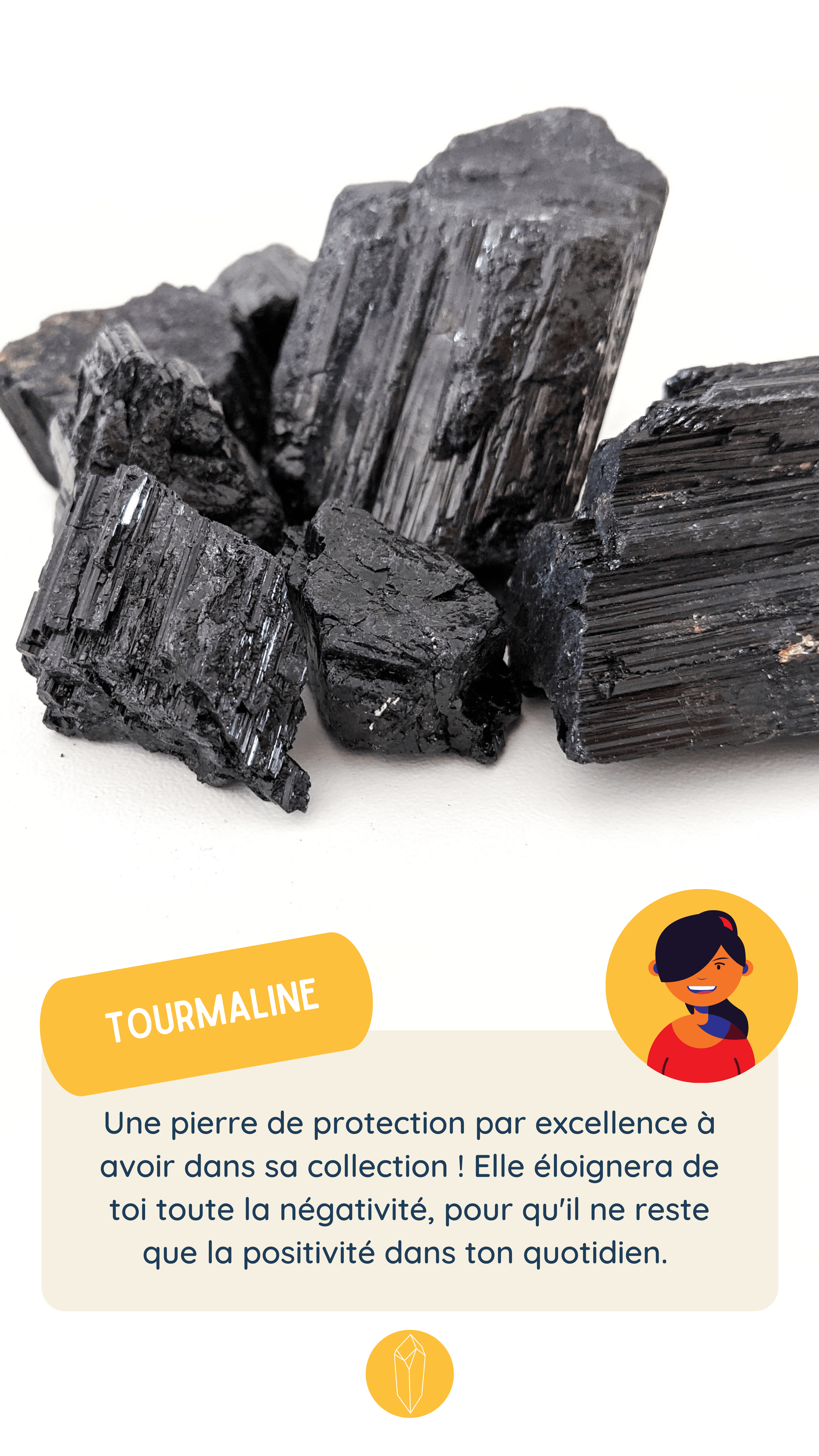 bienfaits des pierres tourmaline