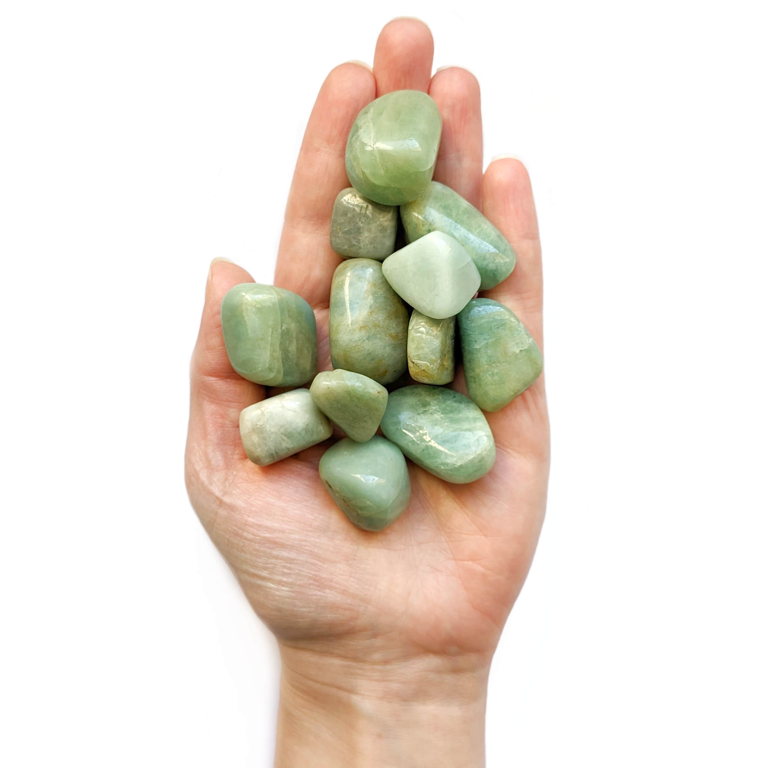 aigue marine pierre roulée