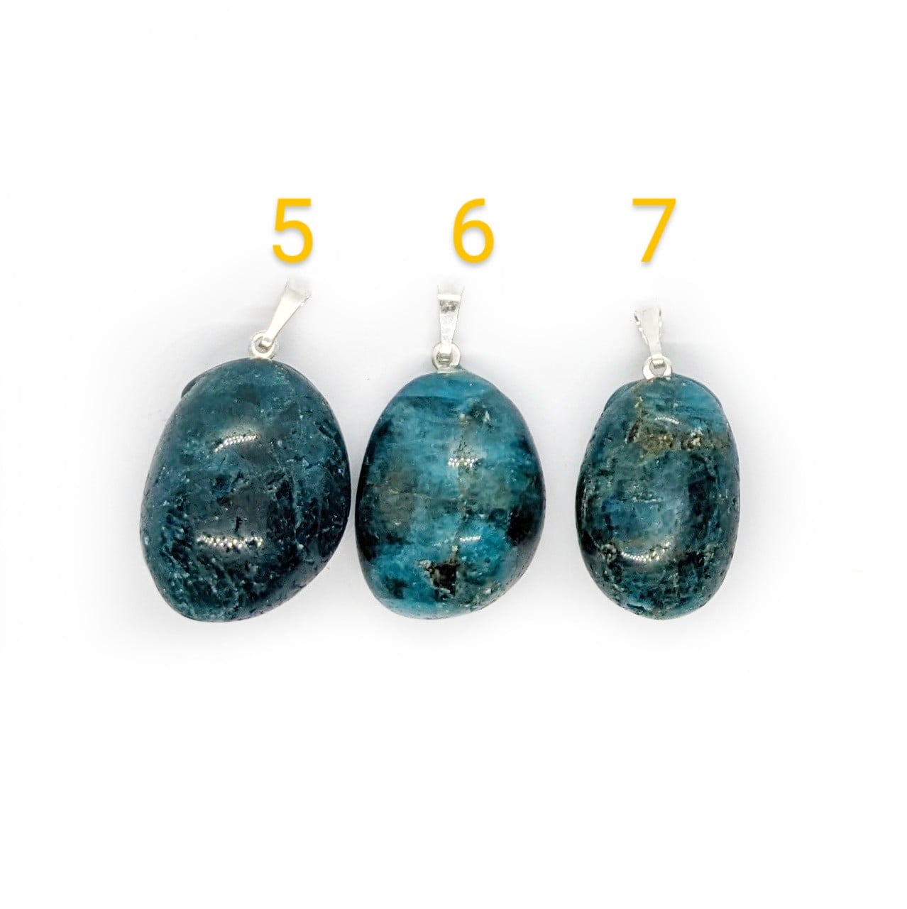 Collier en Apatite Roulée – Communication et Clarté Mentale - Elithos