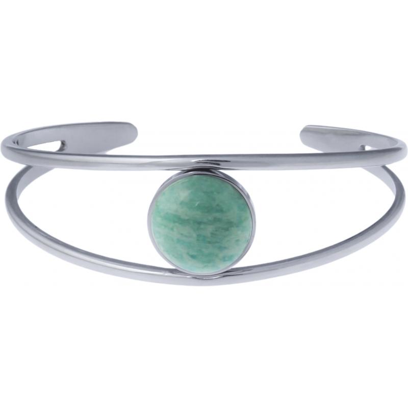 Bracelet jonc pierre naturelle amazonite