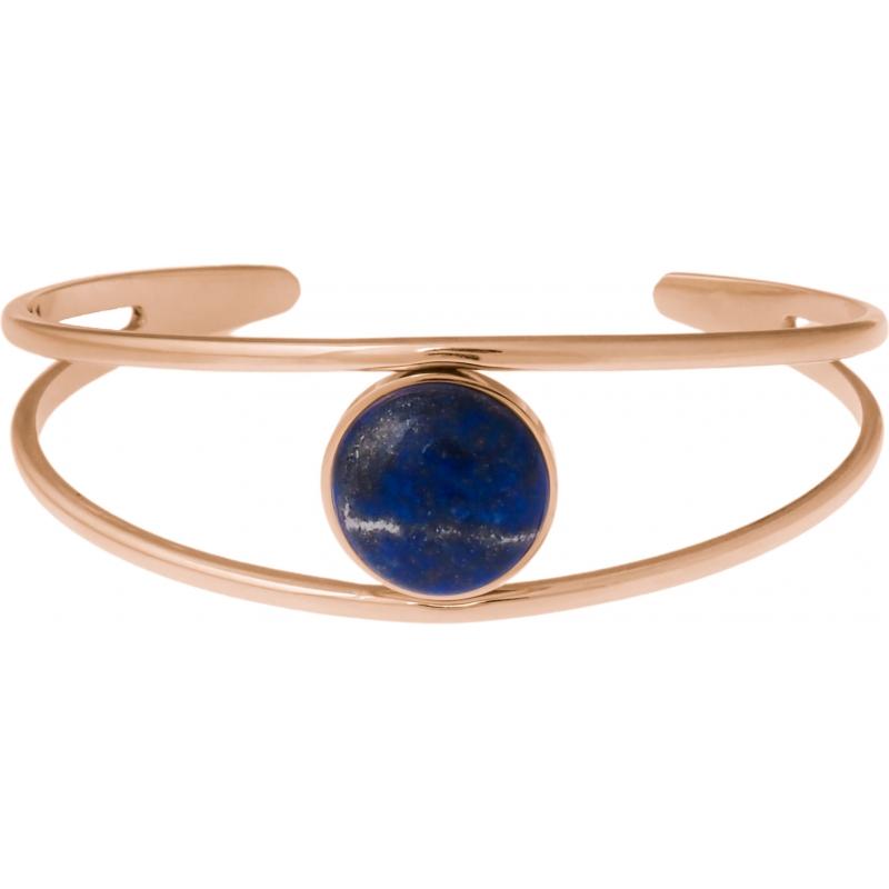 Bracelet jonc pierre naturelle Lapis lazuli
