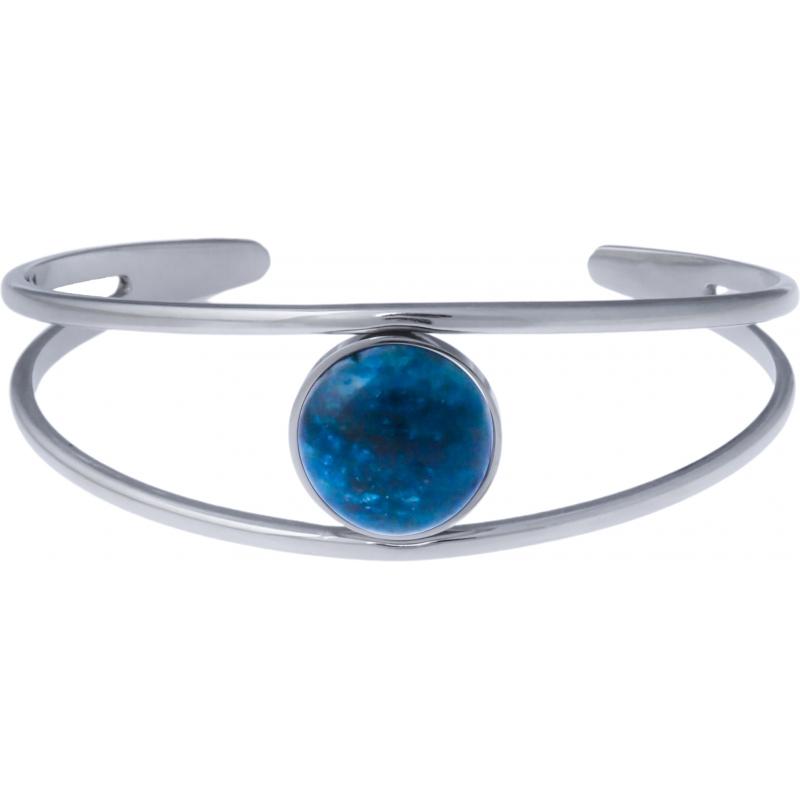 Bracelet jonc pierre naturelle Apatite