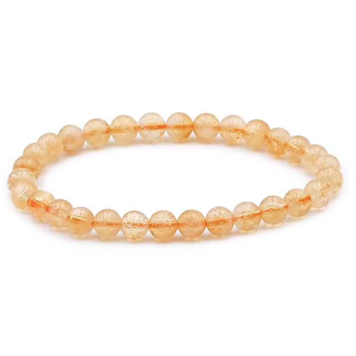 bracelet Citrine naturelle