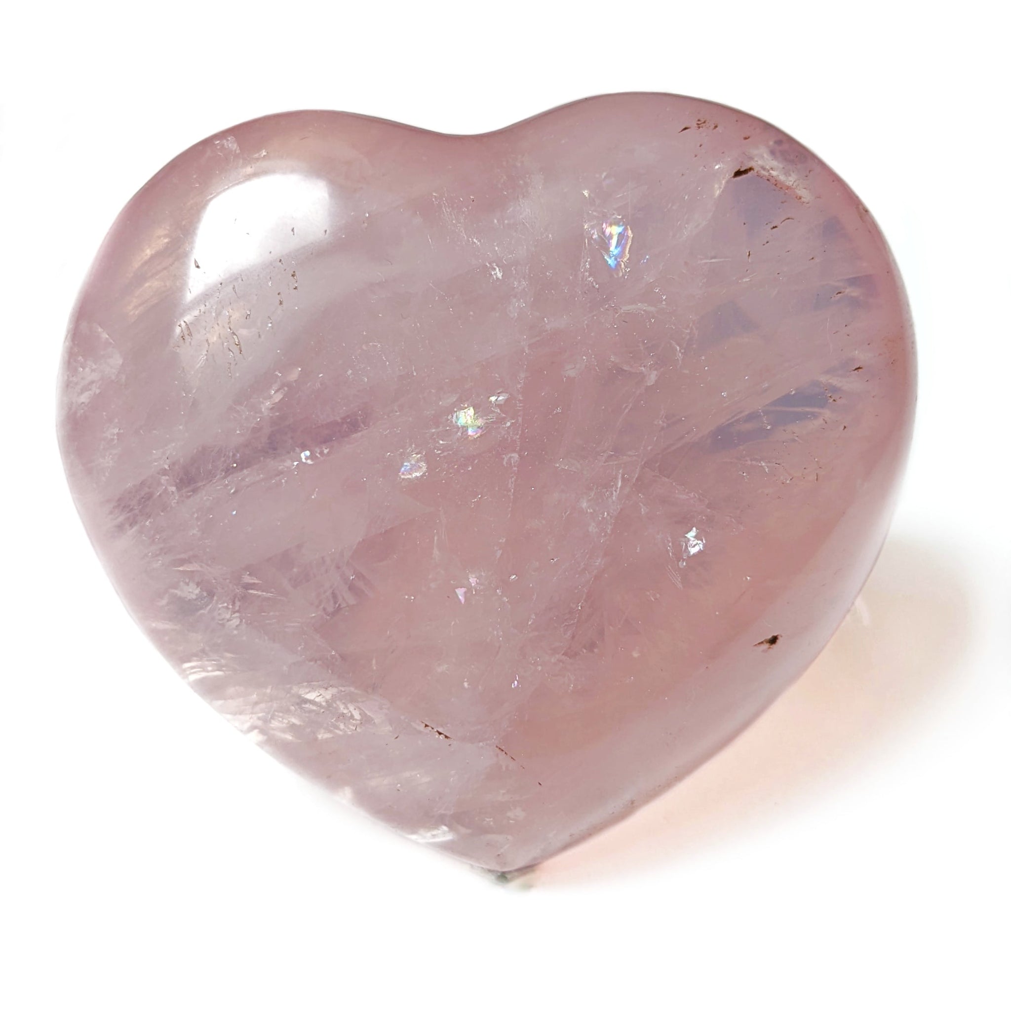 Coeur quartz rose naturel 40mm, quartz rose naturel roulé, pierre  semi-precieuse, séance lithothérapie, 40mm, l'unité g5611 - Un grand marché