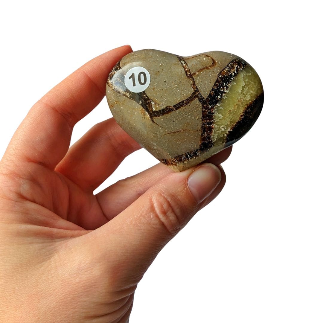petit coeur en septaria