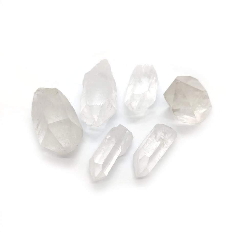 Pointe de cristal de roche