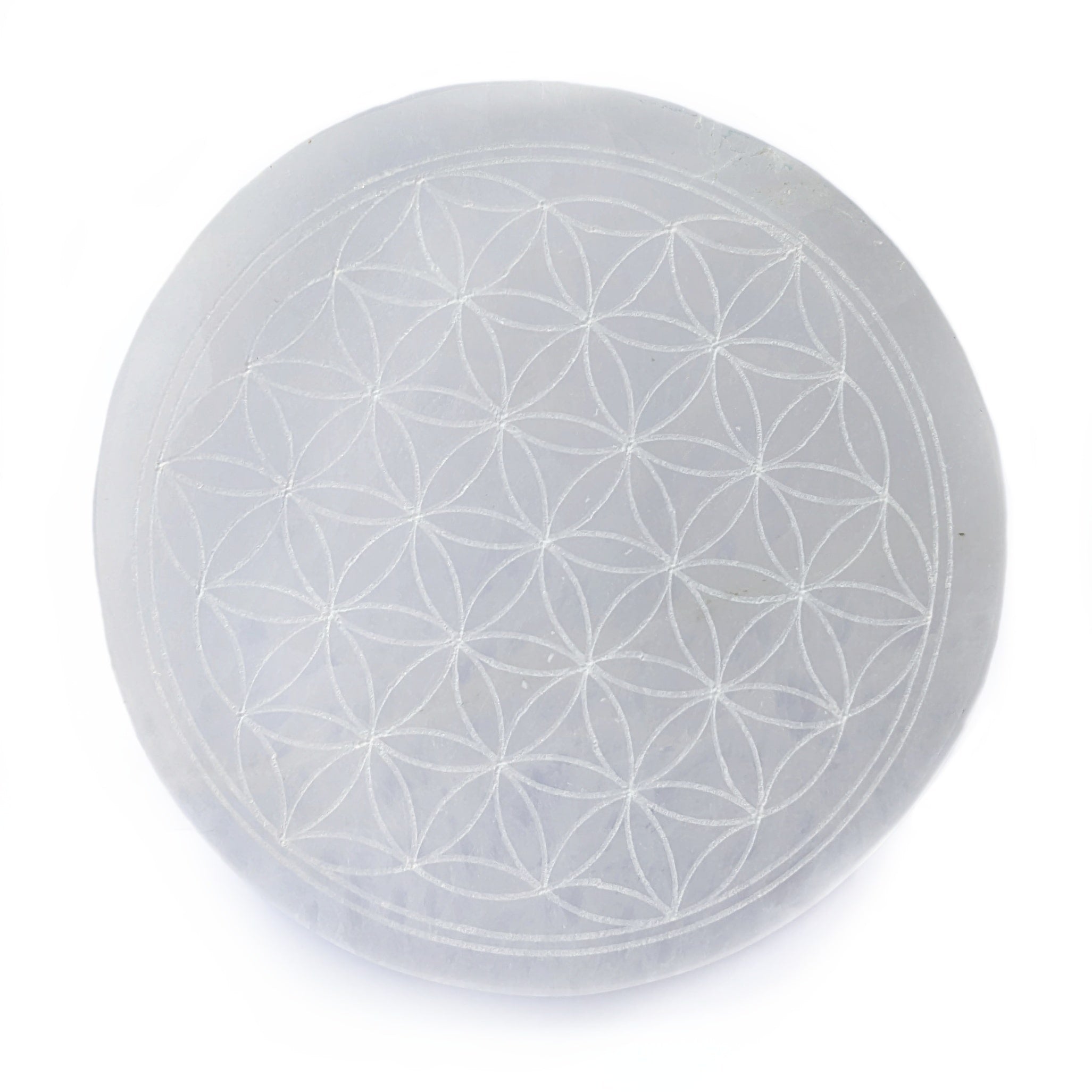 fleur de vie sélenite