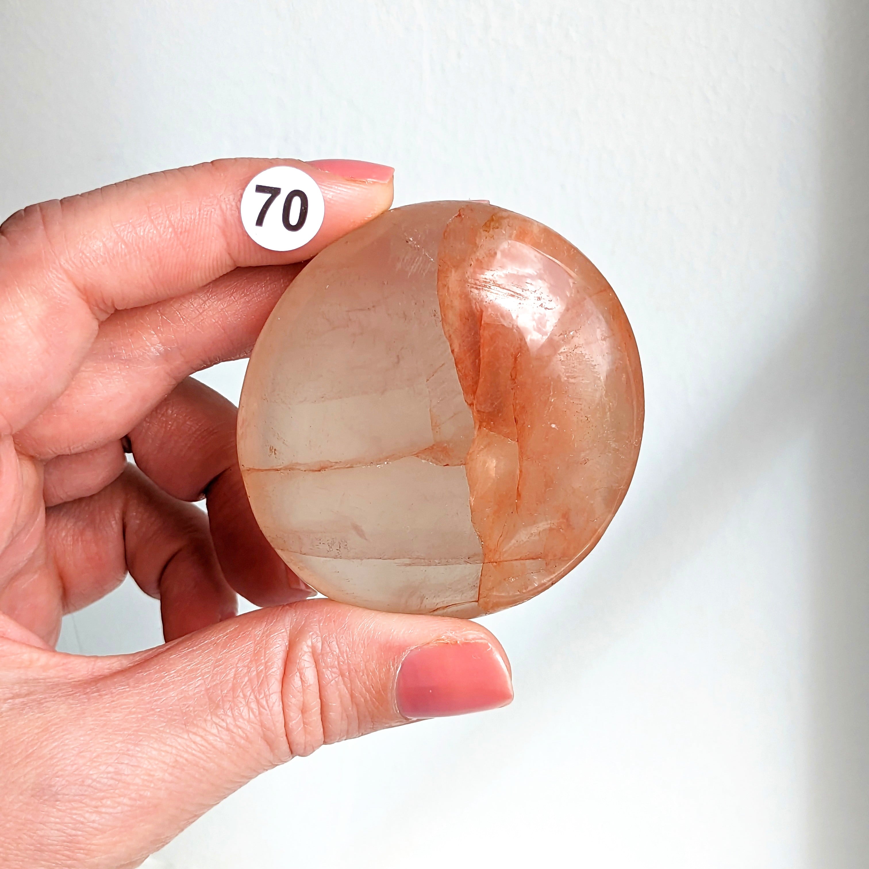 Cœur Quartz Hématoïde – Énergie et Stabilité