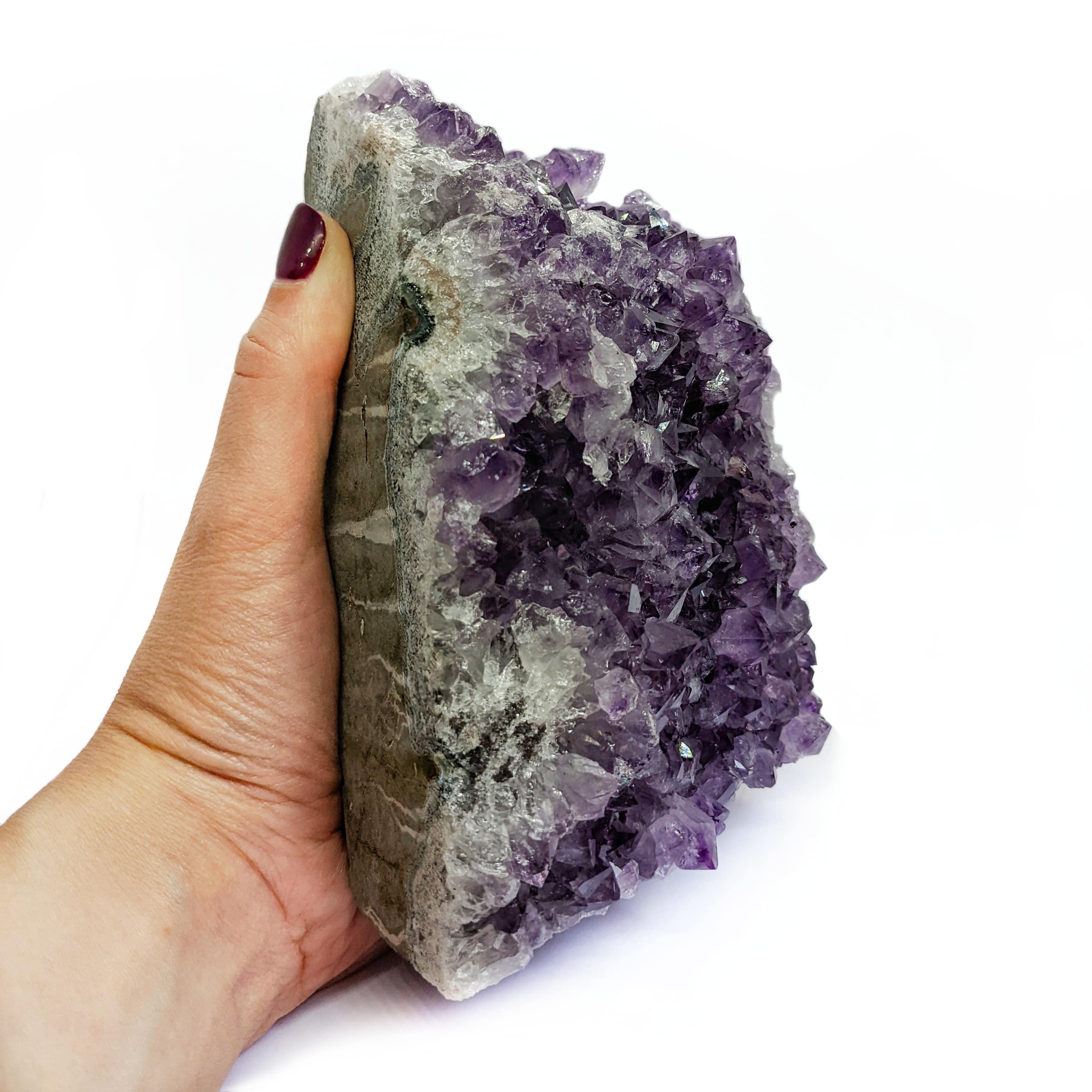 pierre amethyste géode