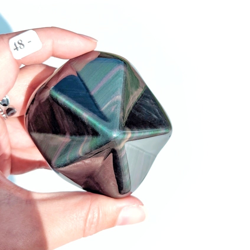 obsidienne oeil céleste forme étoile