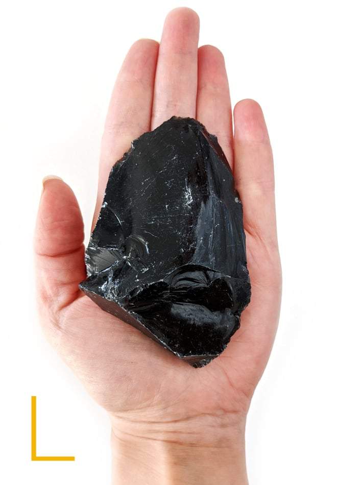 lithothérapie obsidienne brute