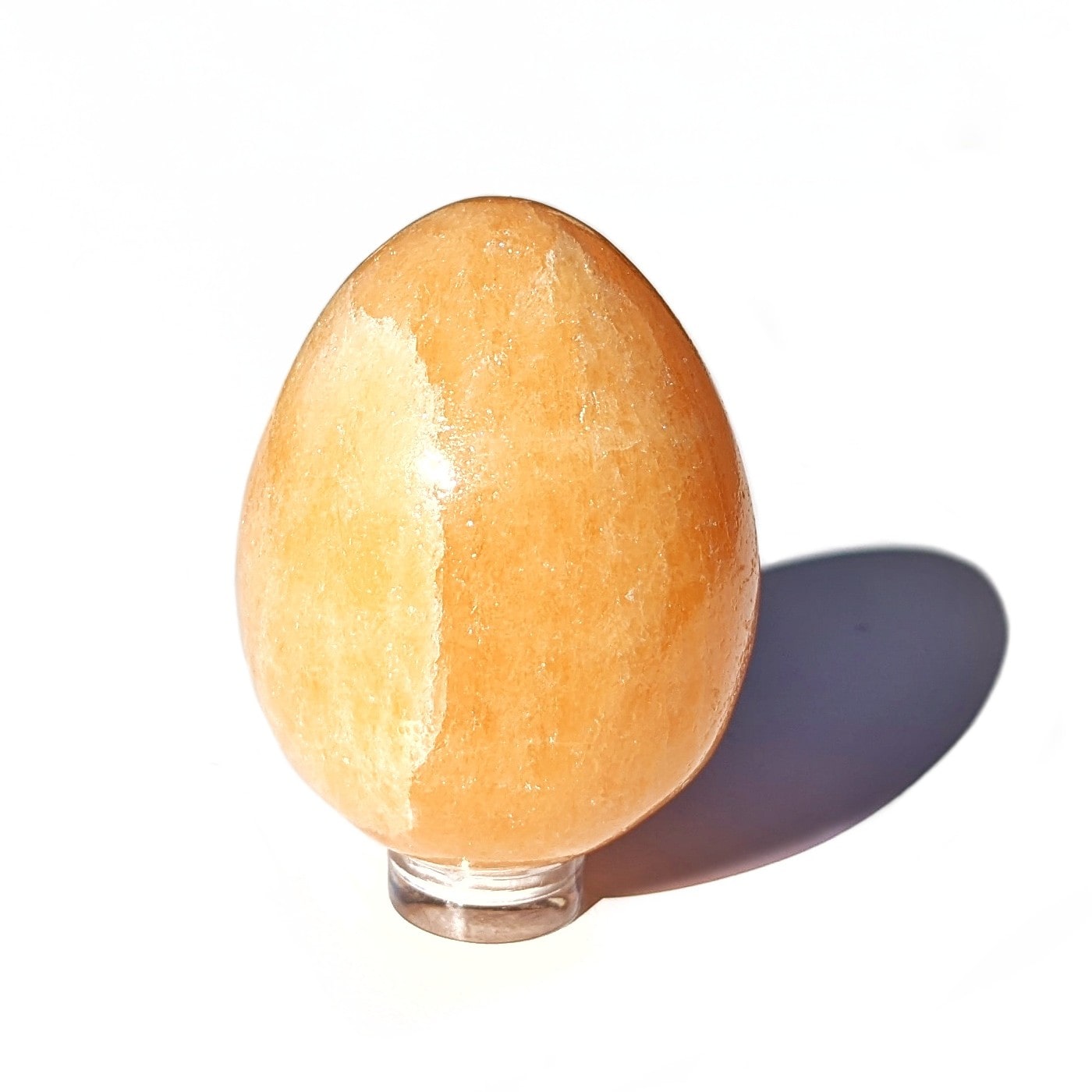 oeuf calcite orange