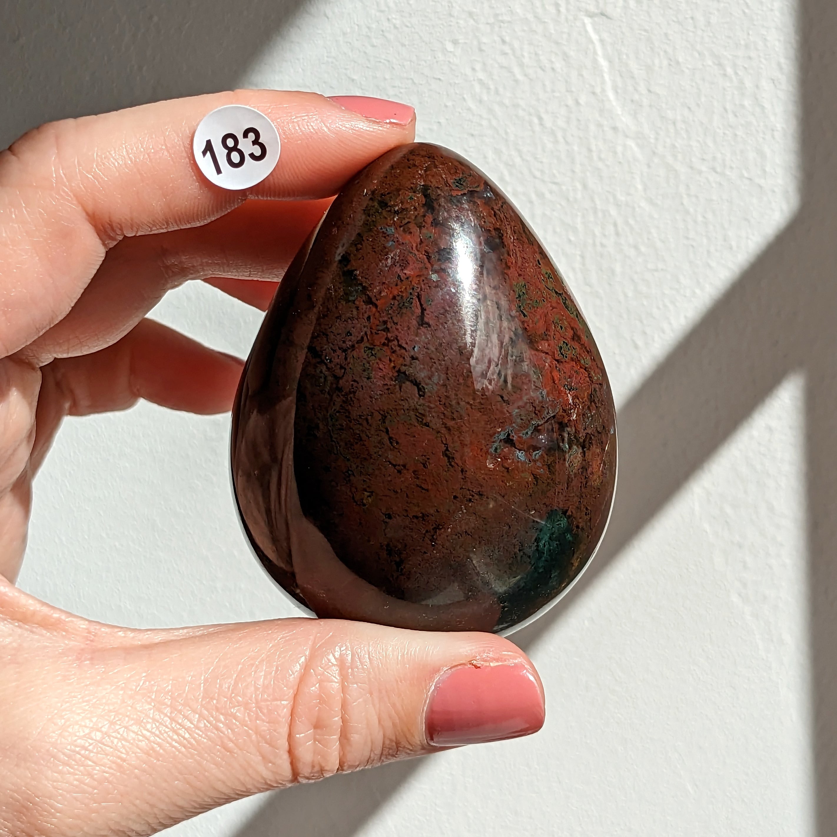 oeuf pierre jaspe orbiculaire 183