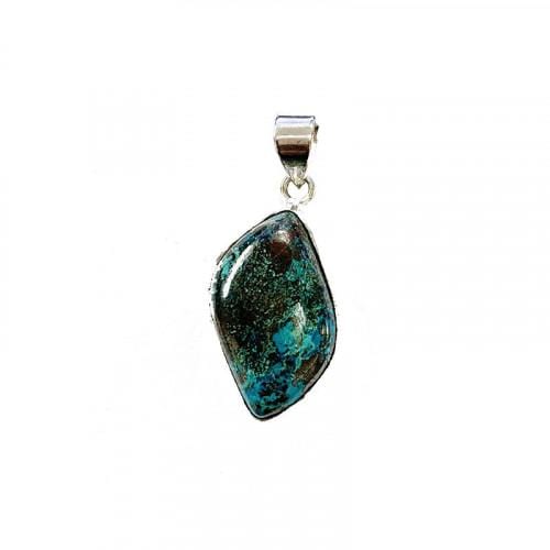 Pendentif pierre chrysocolle