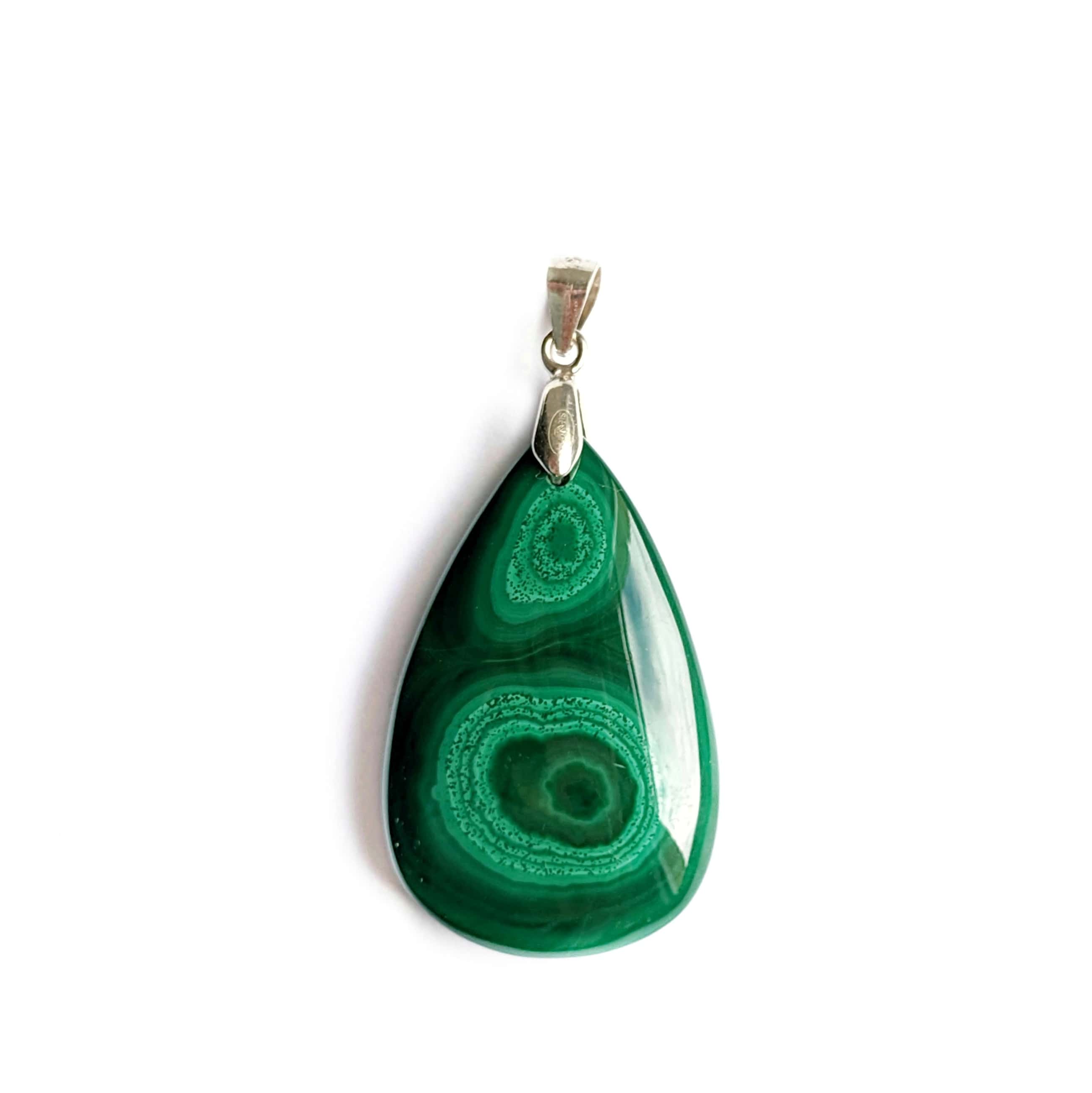 pendentif malachite