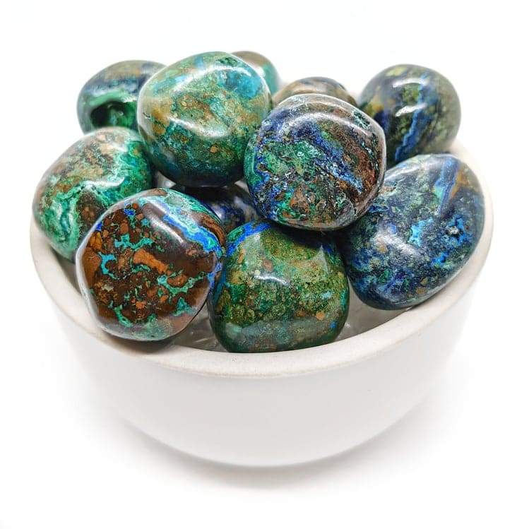 azurite malachite pierre naturelle - lithothérapie