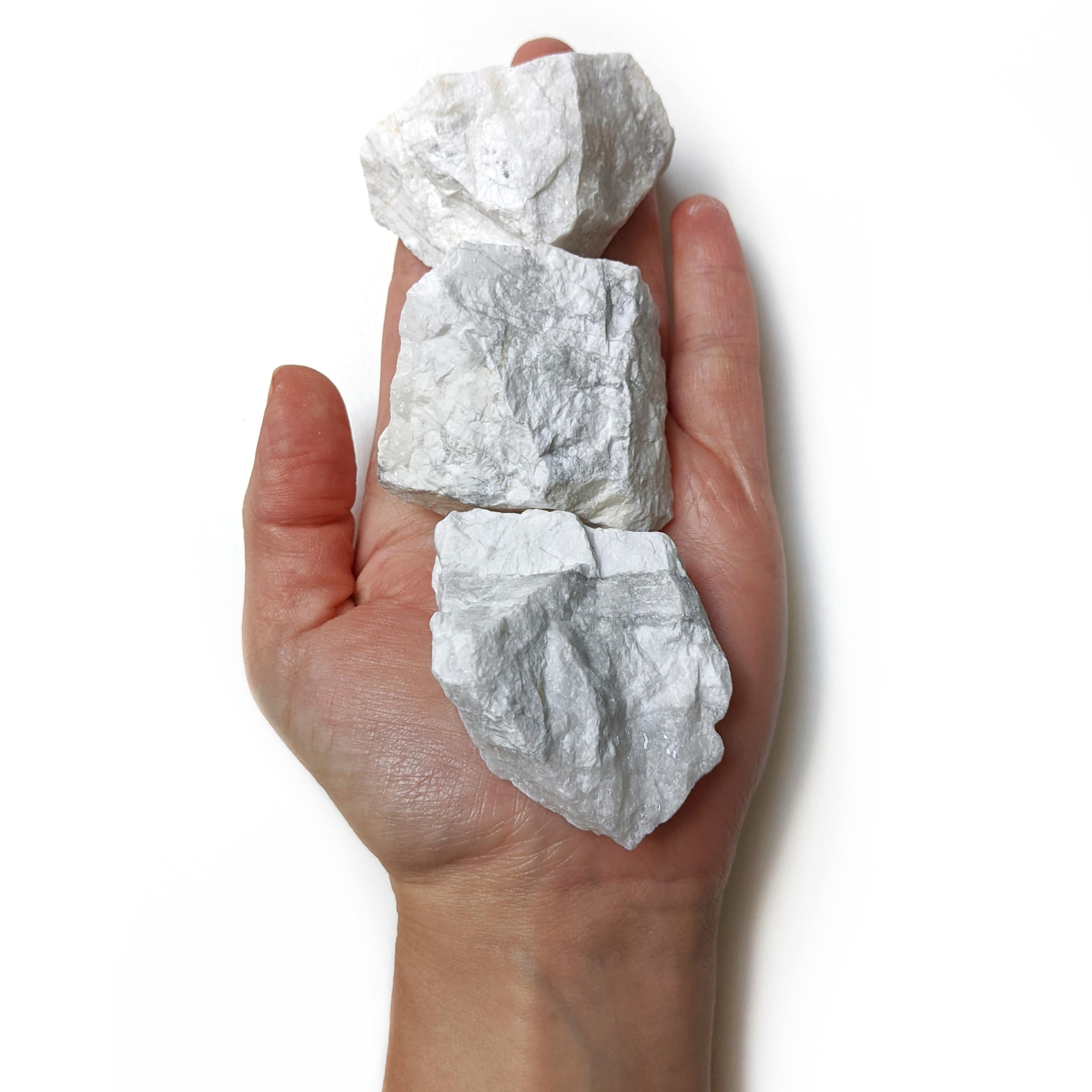 pierre brute howlite