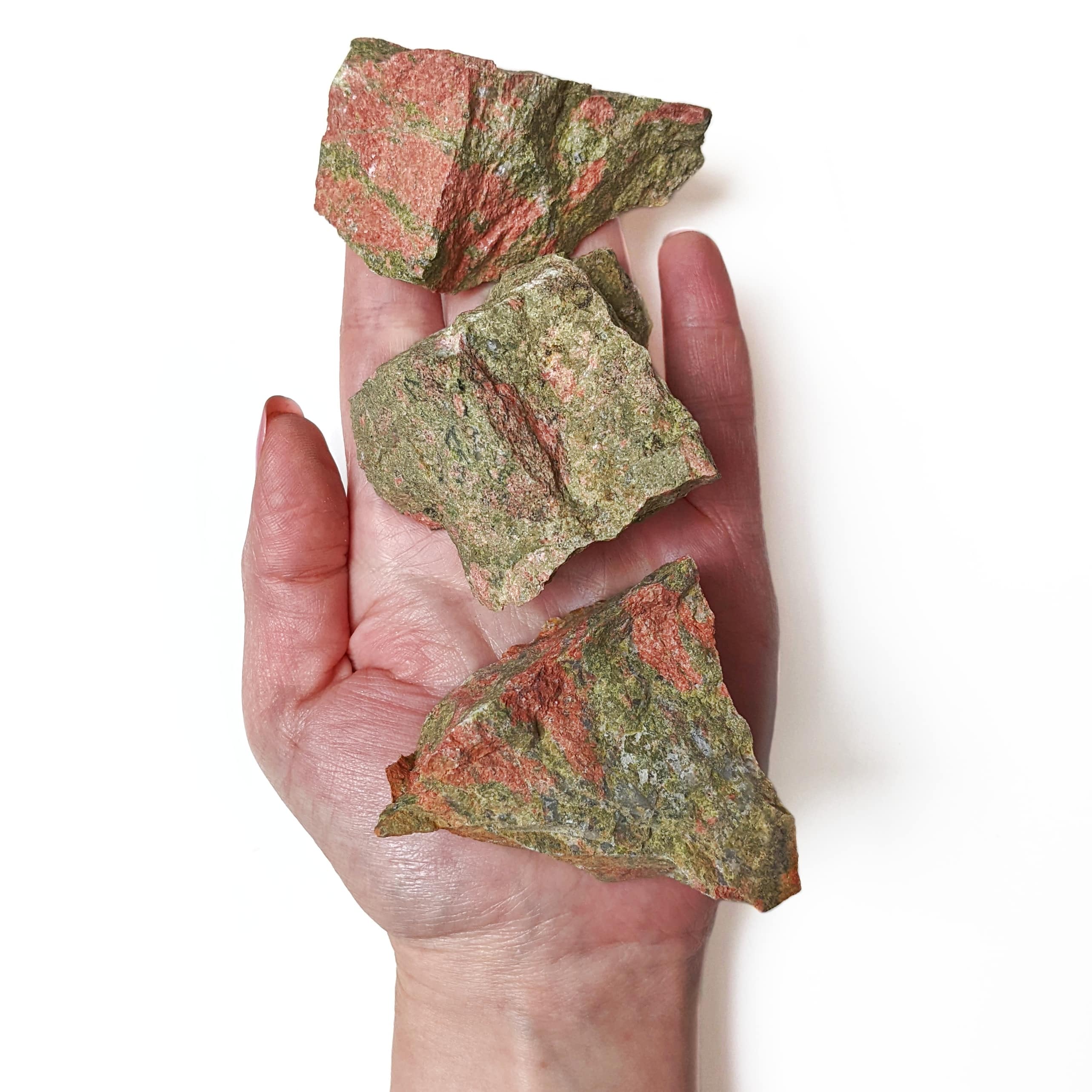 pierre brute unakite