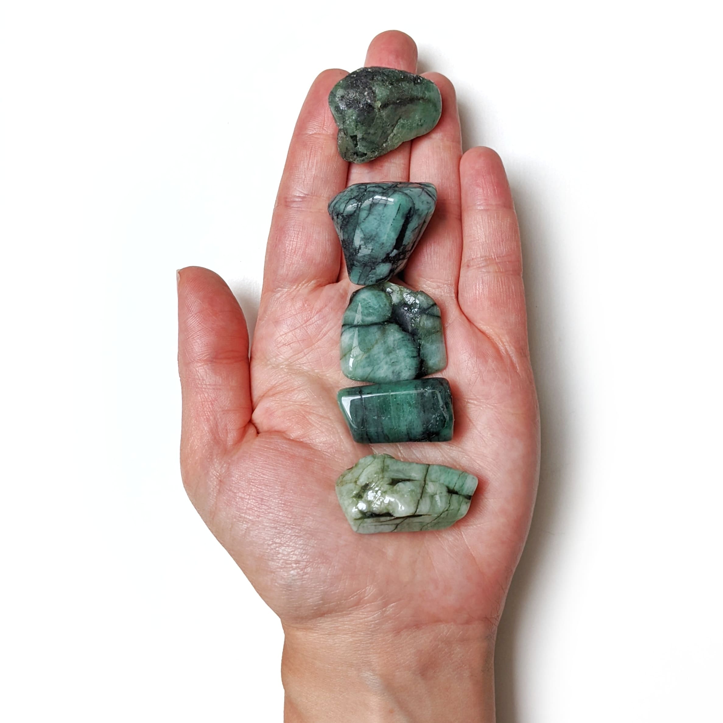 pierre naturelle émeraude