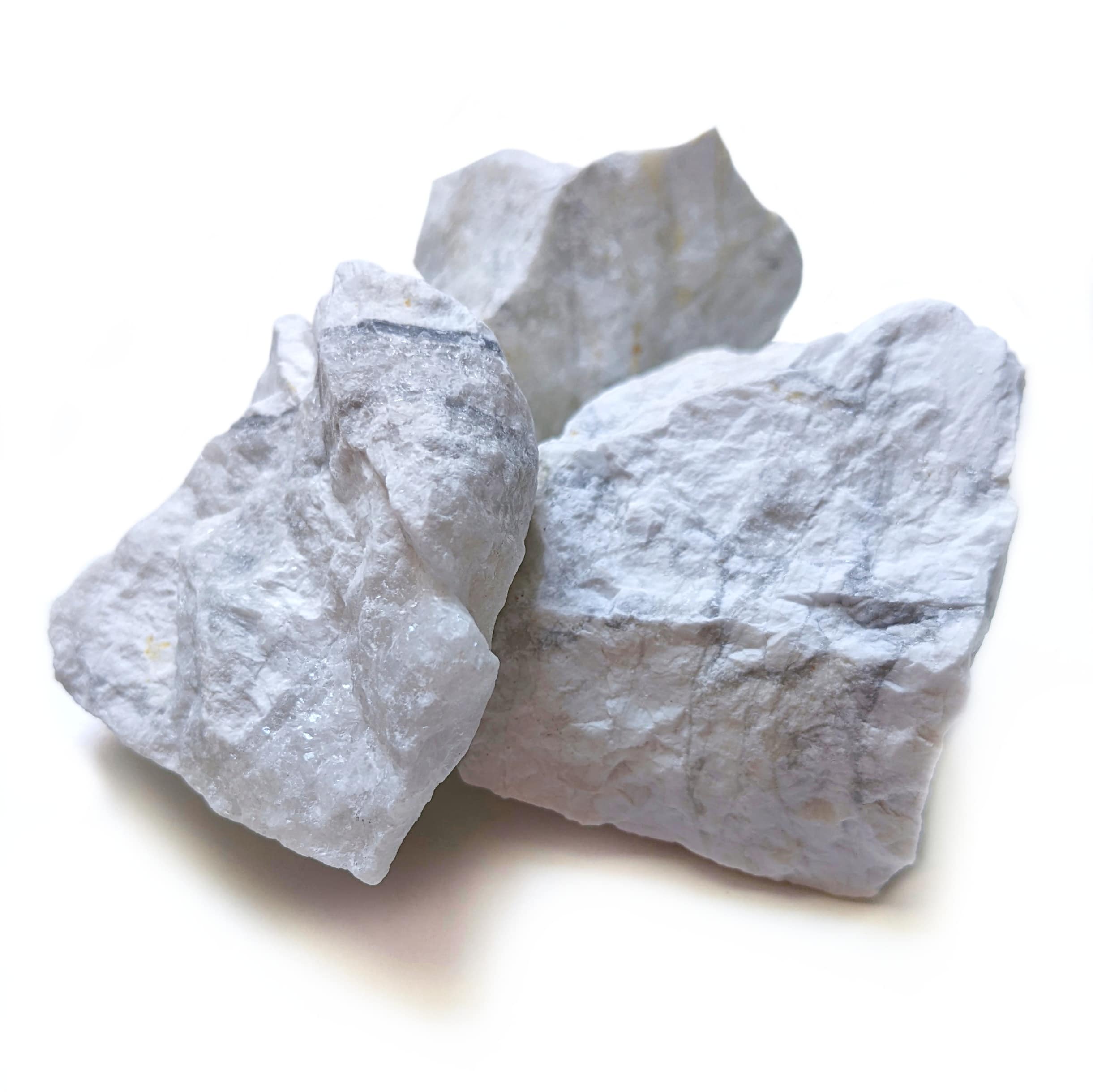 pierre howlite blanche brute