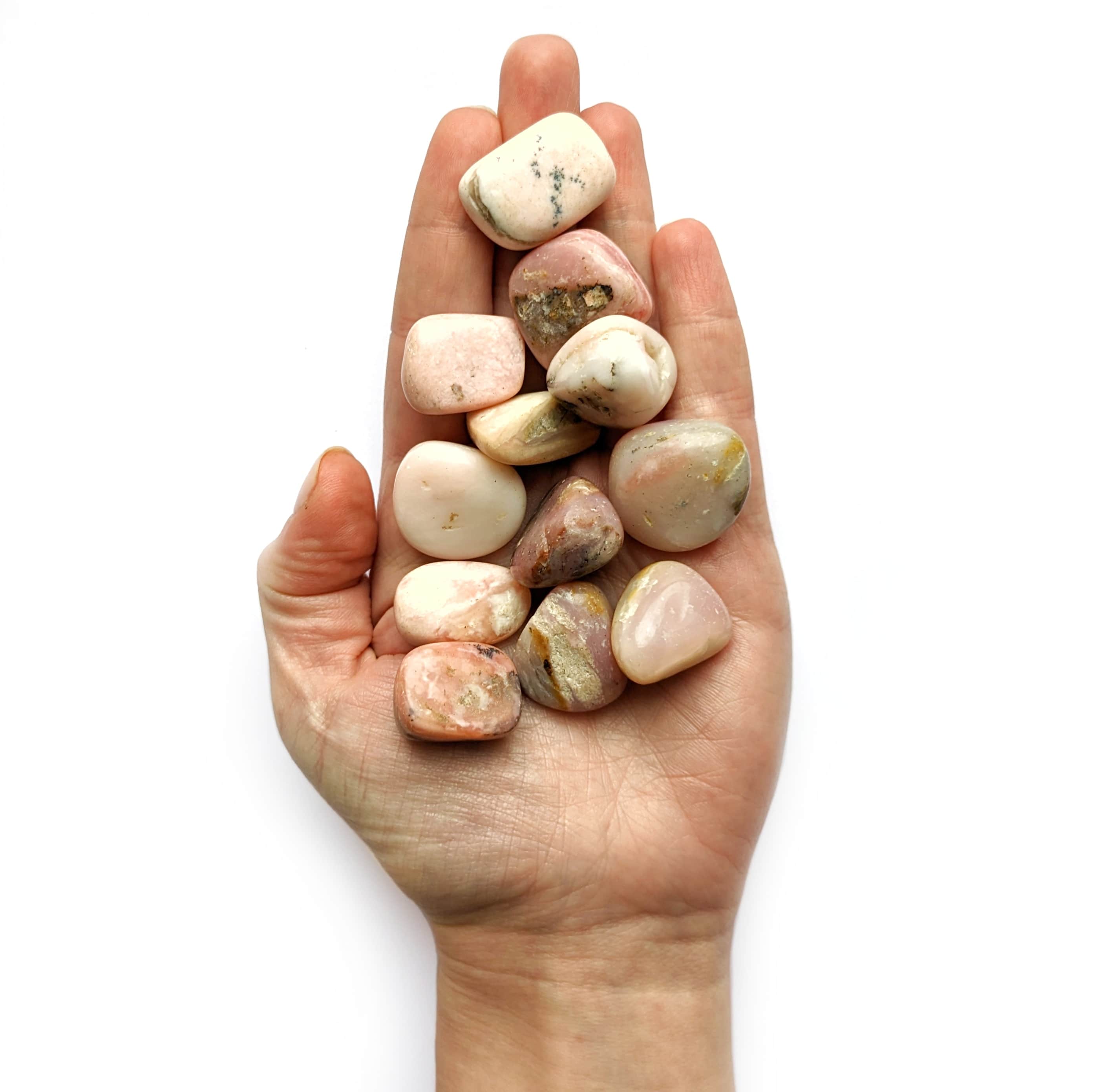 pierre naturelle opale rose