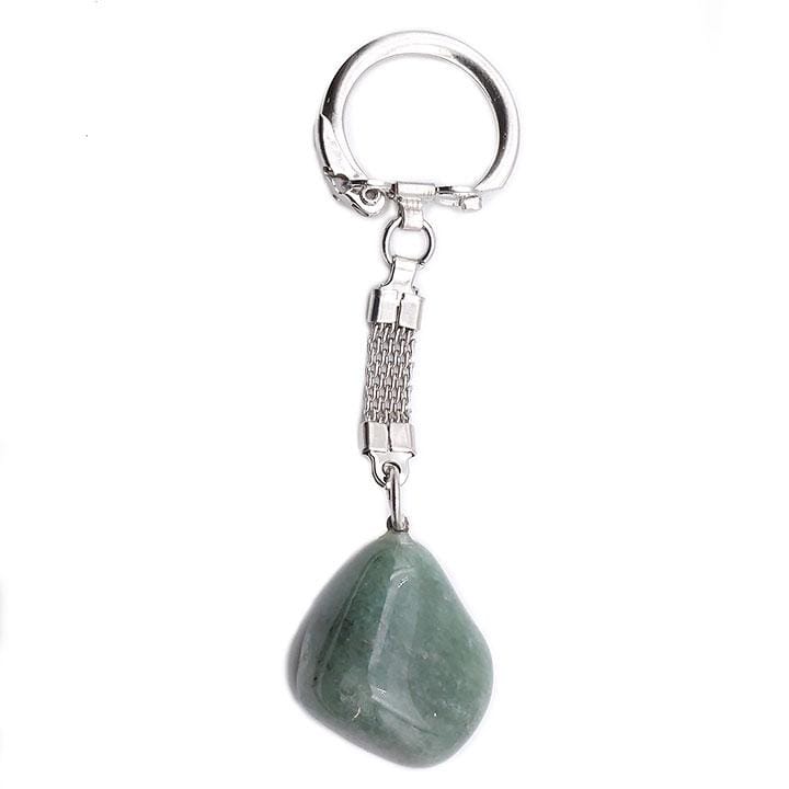 porte clé aventurine verte
