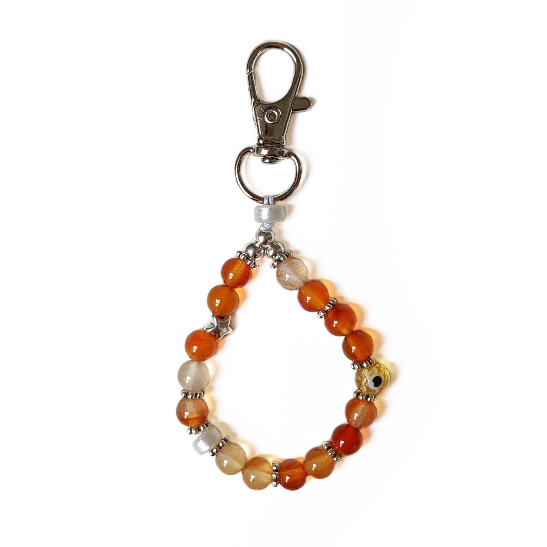 porte clés cornaline