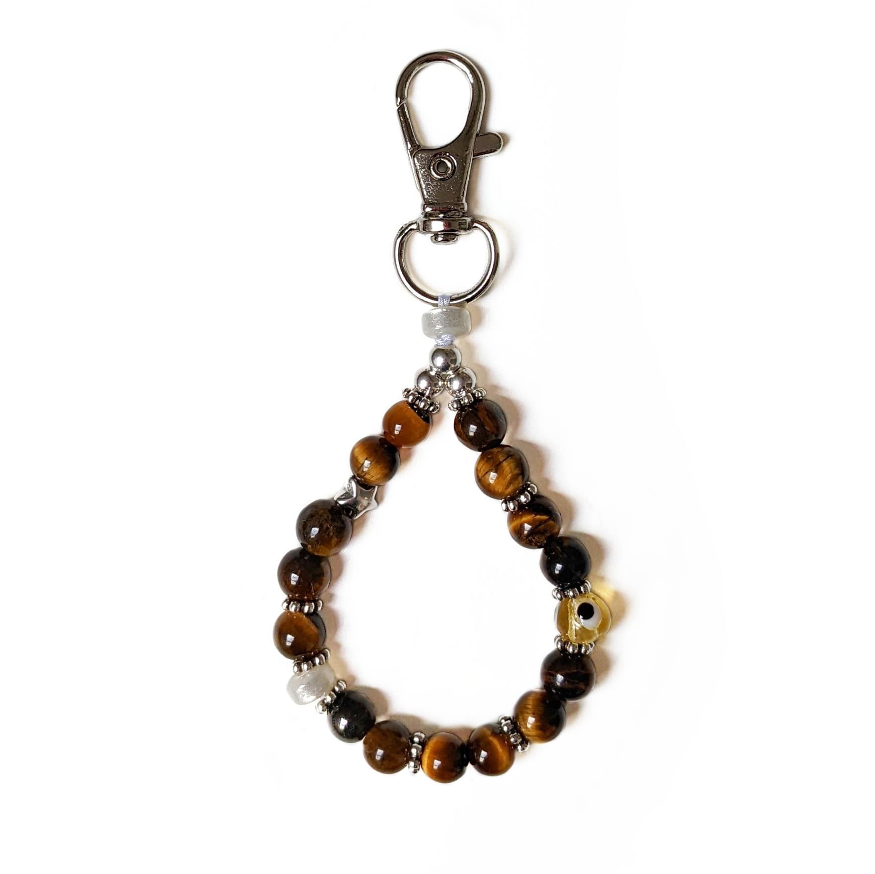 porte clés oeil de tigre