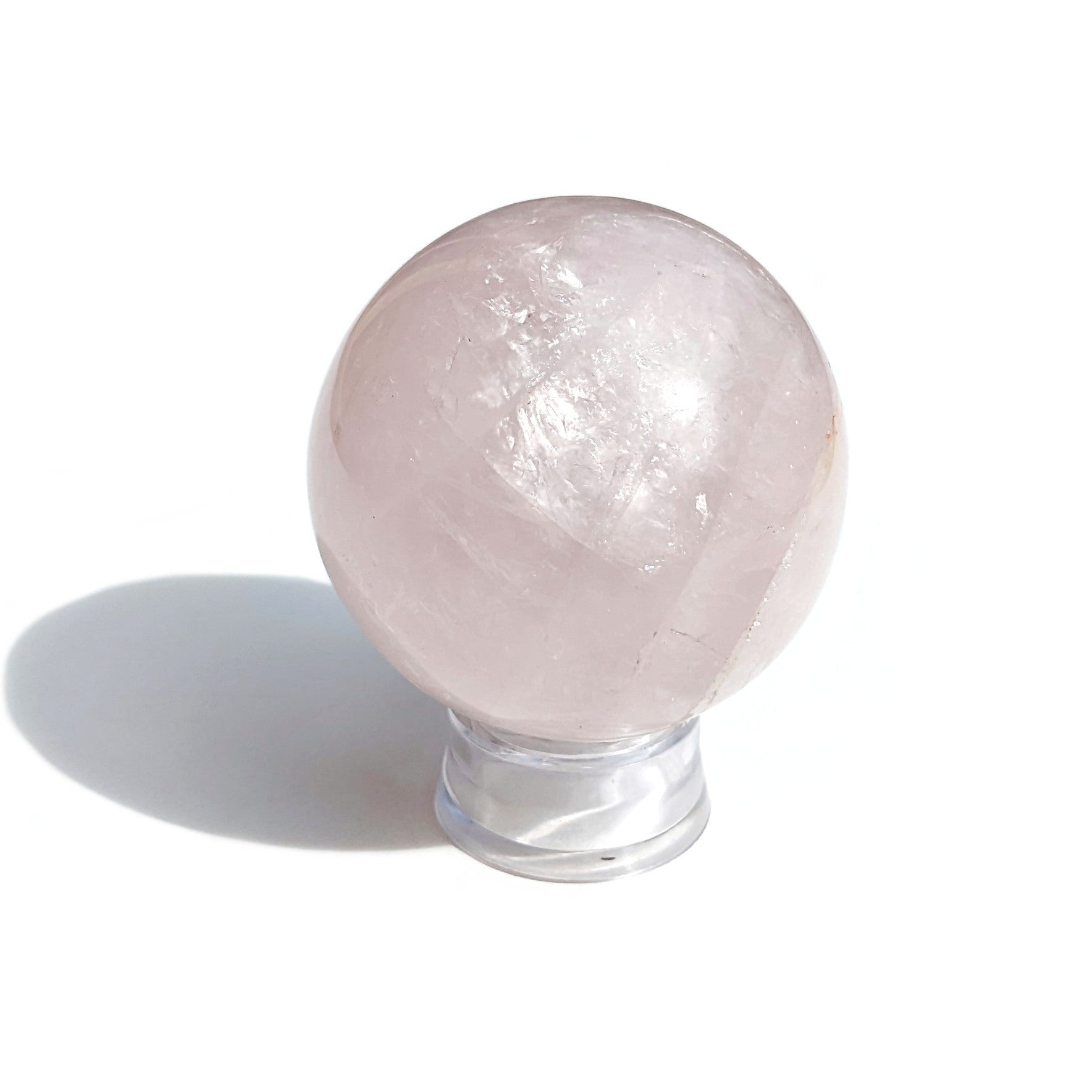 Sphère quartz rose