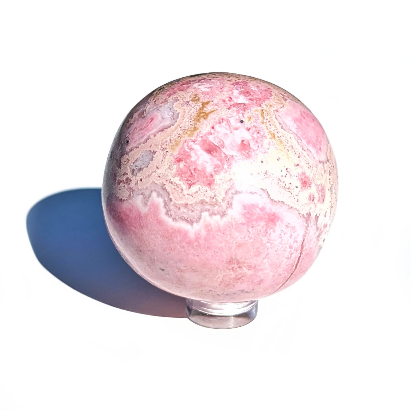 Sphere rhodonite