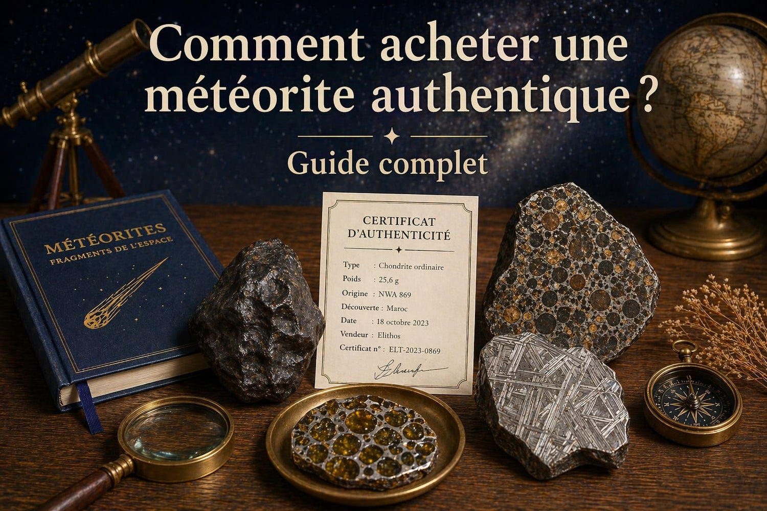 Comment acheter une météorite authentique ?