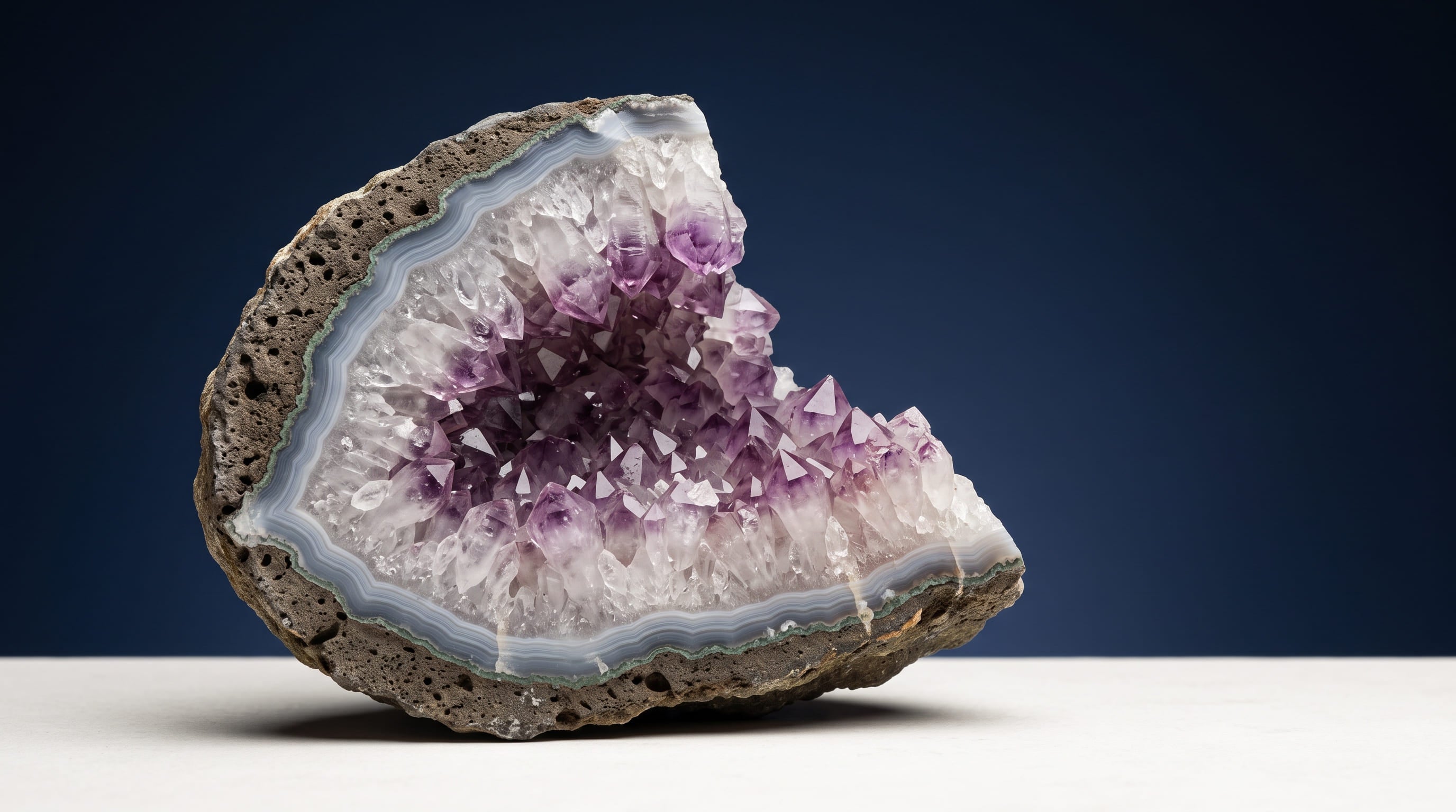 Améthyste : pourquoi est-elle violette ? Le fer, l'irradiation et les centres colorés