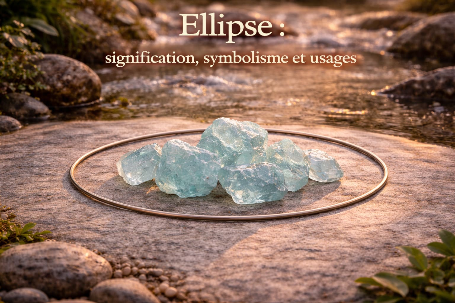 Ellipse : signification, symbolisme et usages