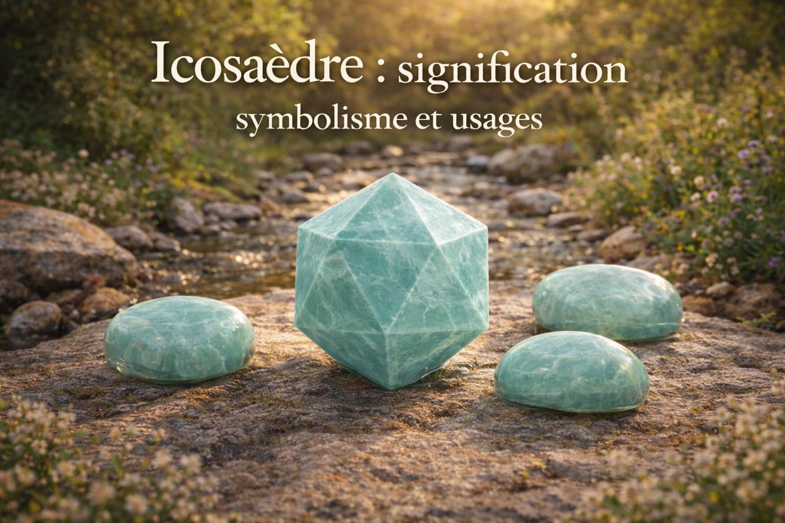 Icosaèdre : signification, symbolisme et usages