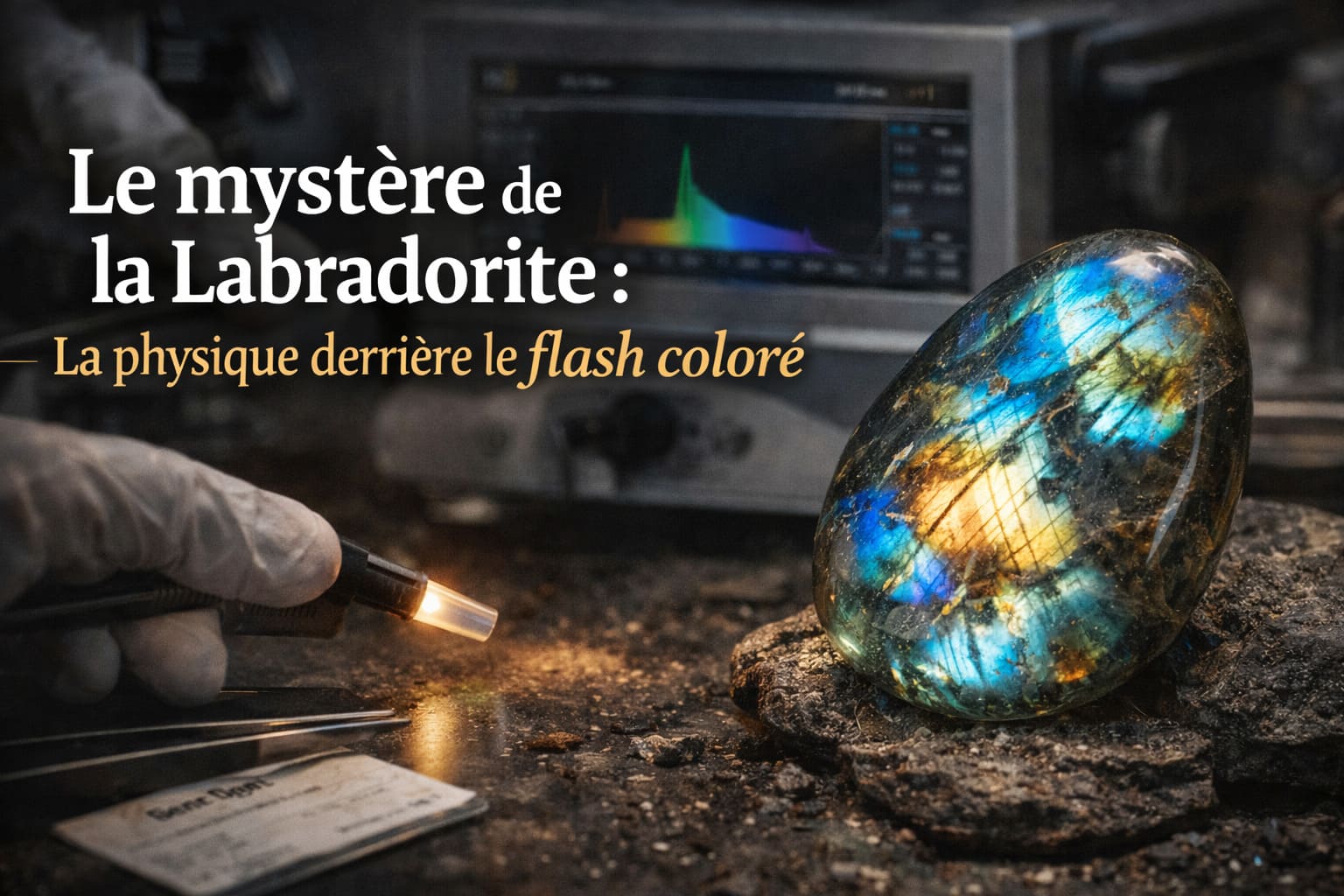 Le mystère de la Labradorite La physique derrière le flash coloré