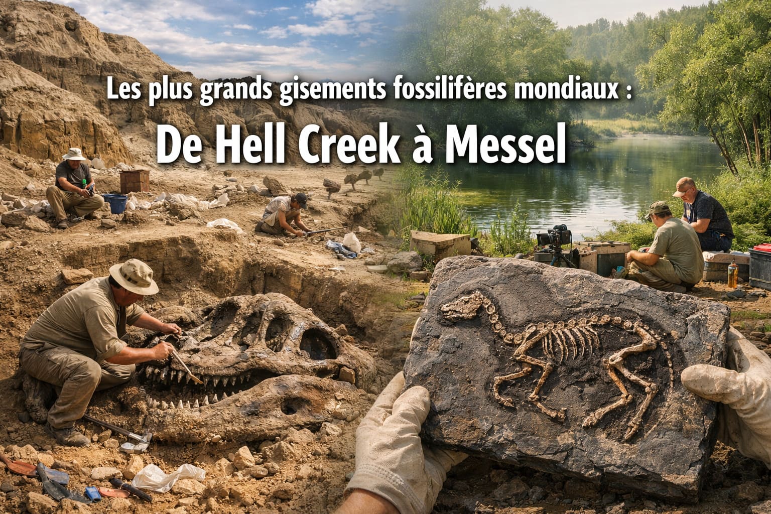 Les plus grands gisements fossilifères mondiaux