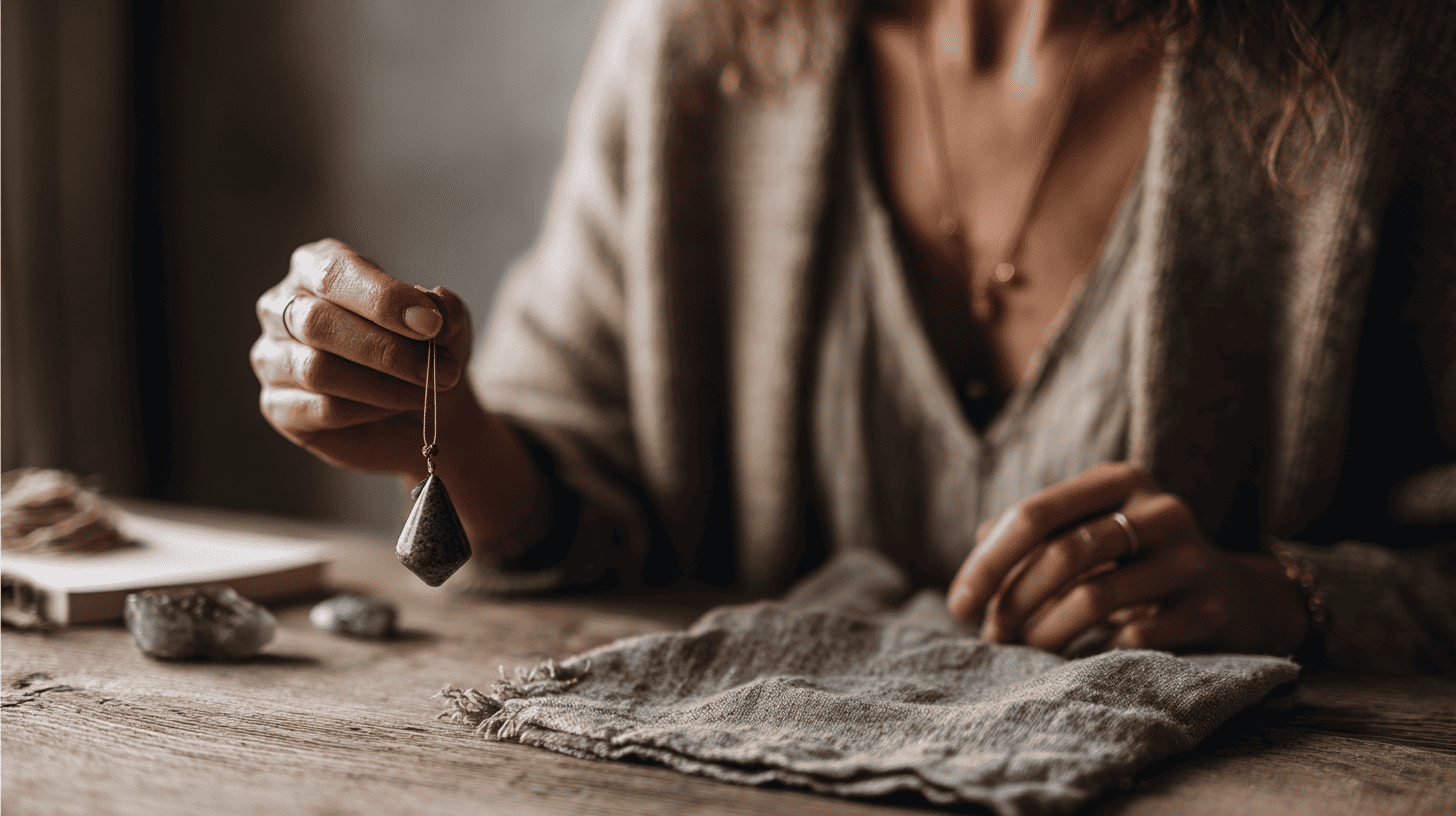 Pendule en pierre naturelle : comment l’utiliser (guide débutant)