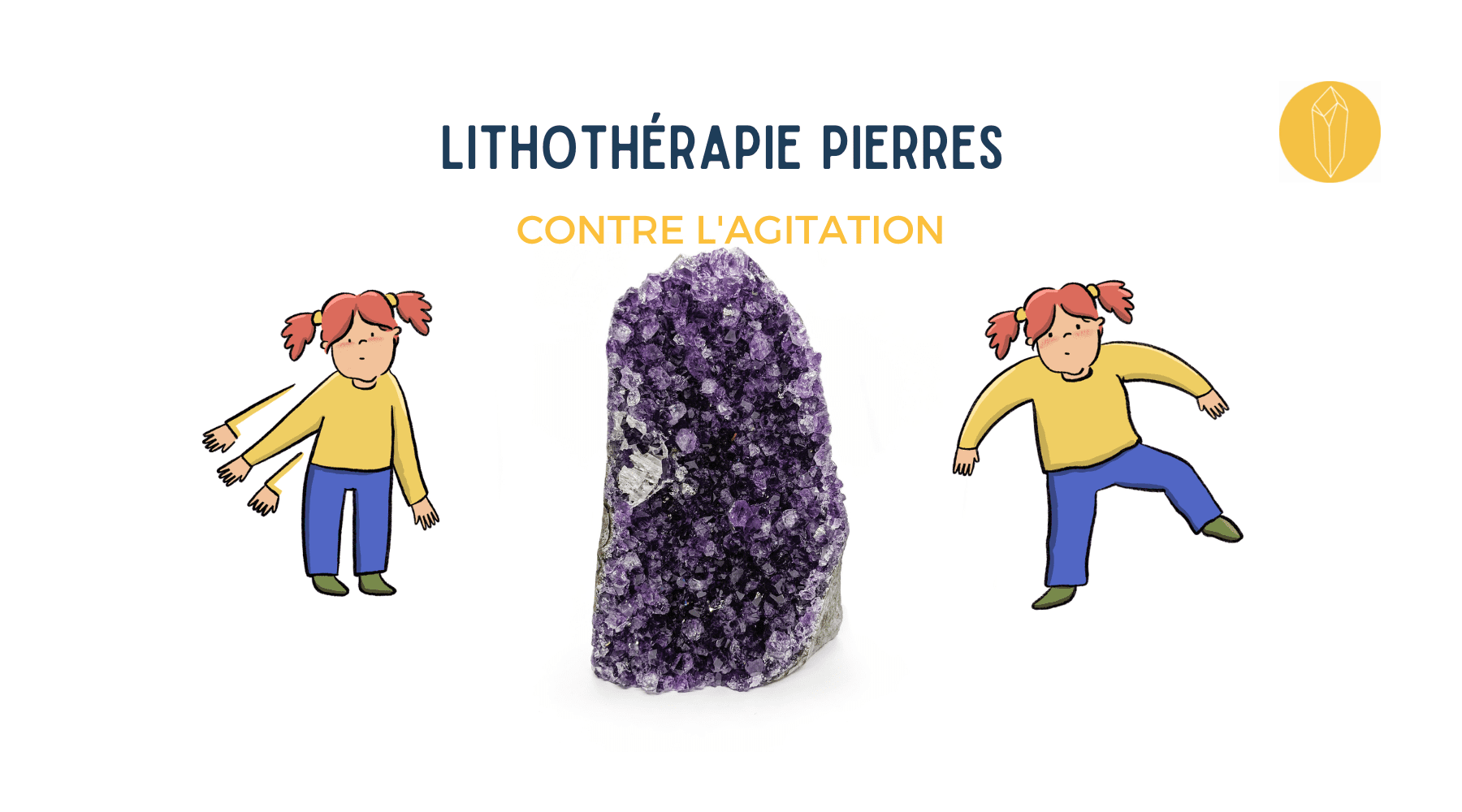 Pierre contre l'agitation